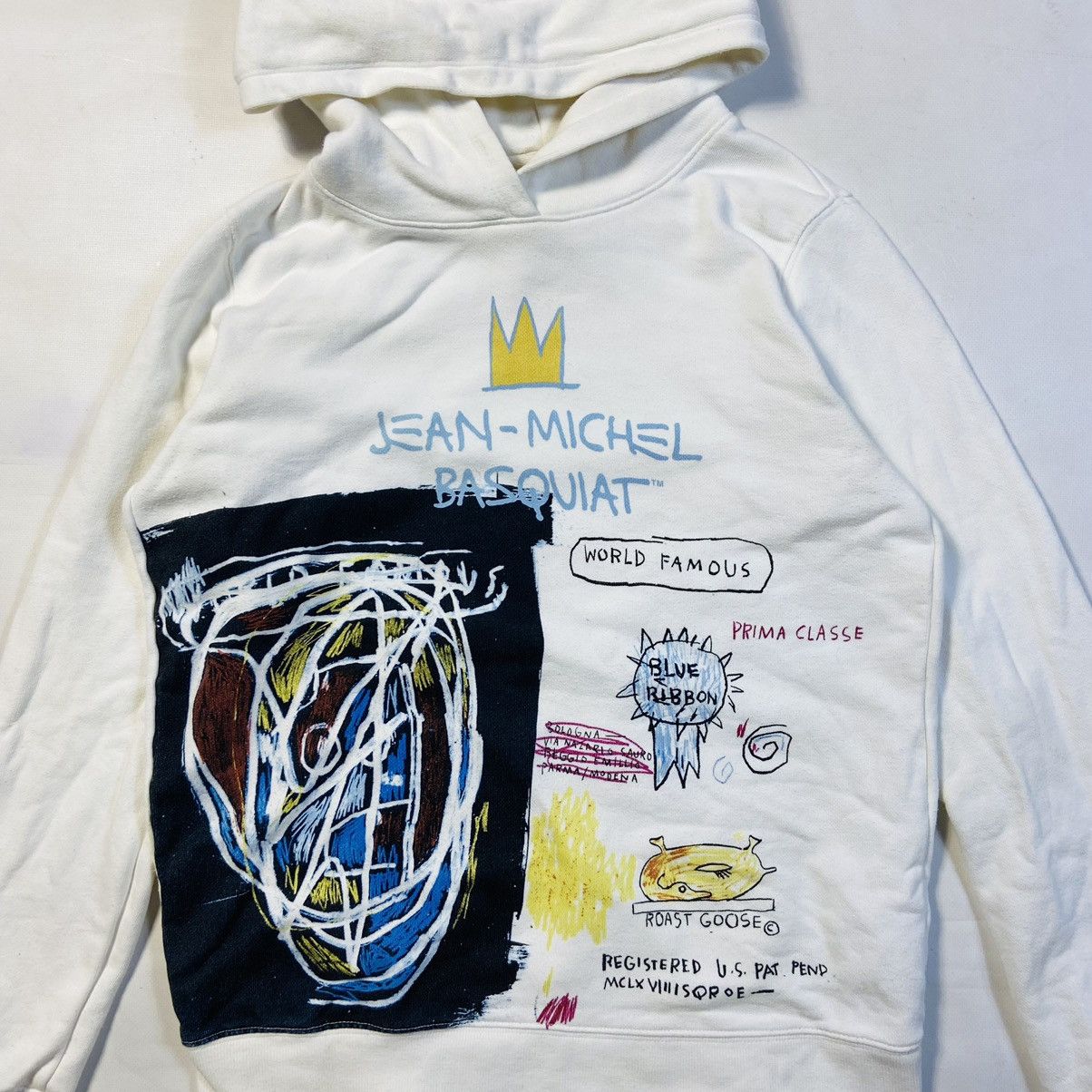 Andy Warhol 1990s VERY RARE JEAN MICHAEL BASQUIAT VINTAGE SAMO HOODIE Size US M / EU 48-50 / 2 - 2 Thumbnail