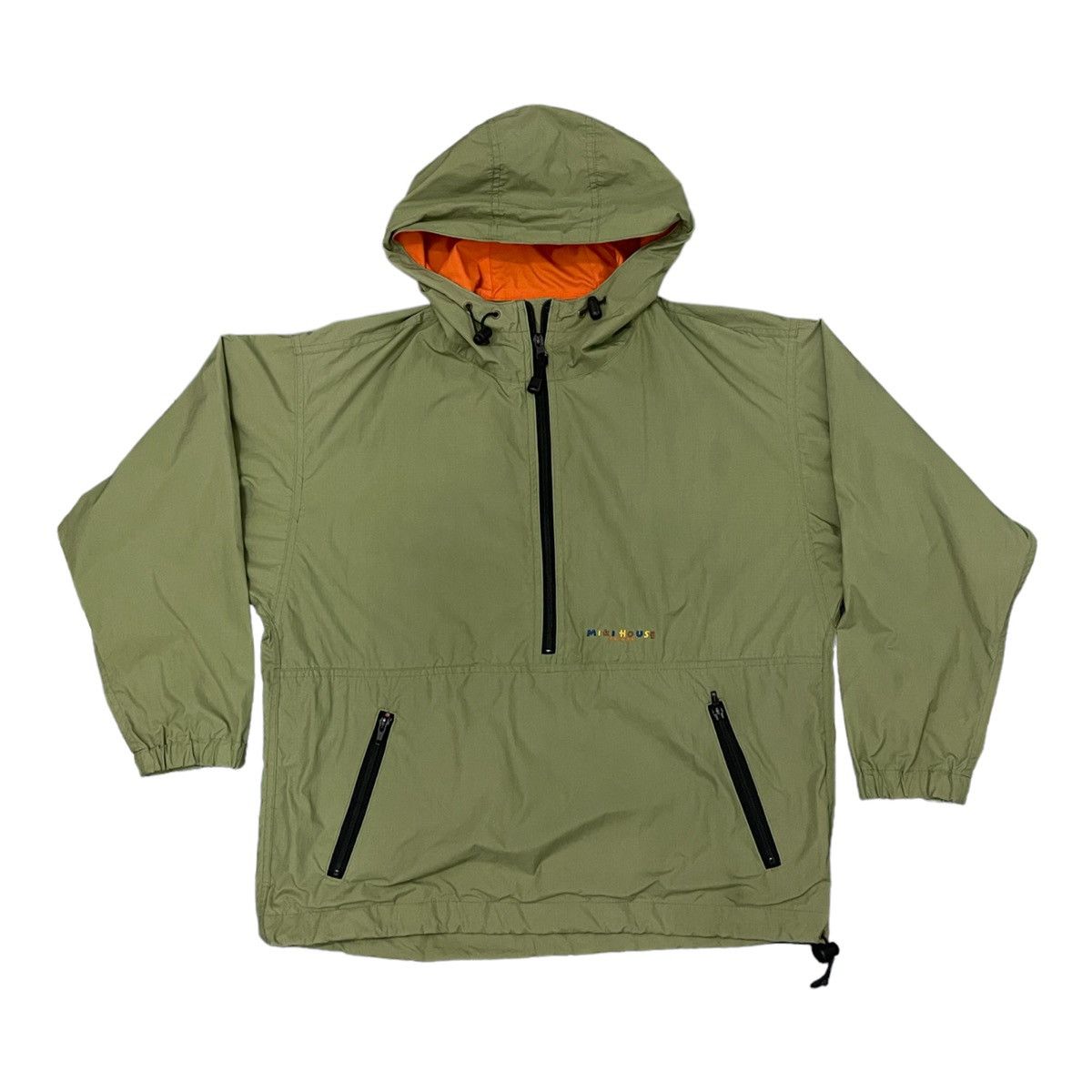 Japanese Brand Miki House Sport light jacket pullover half zipper Size US S / EU 44-46 / 1 - 1 Thumbnail