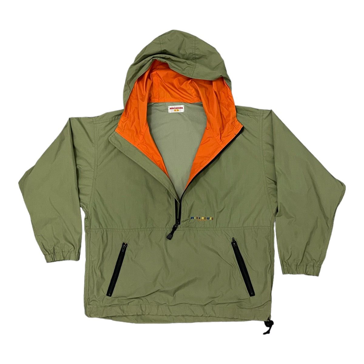 Japanese Brand Miki House Sport light jacket pullover half zipper Size US S / EU 44-46 / 1 - 2 Thumbnail