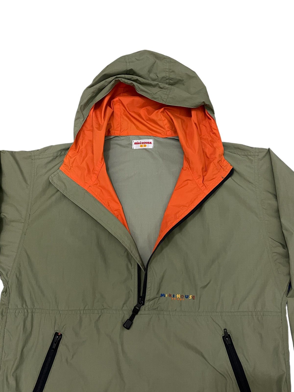 Japanese Brand Miki House Sport light jacket pullover half zipper Size US S / EU 44-46 / 1 - 5 Thumbnail