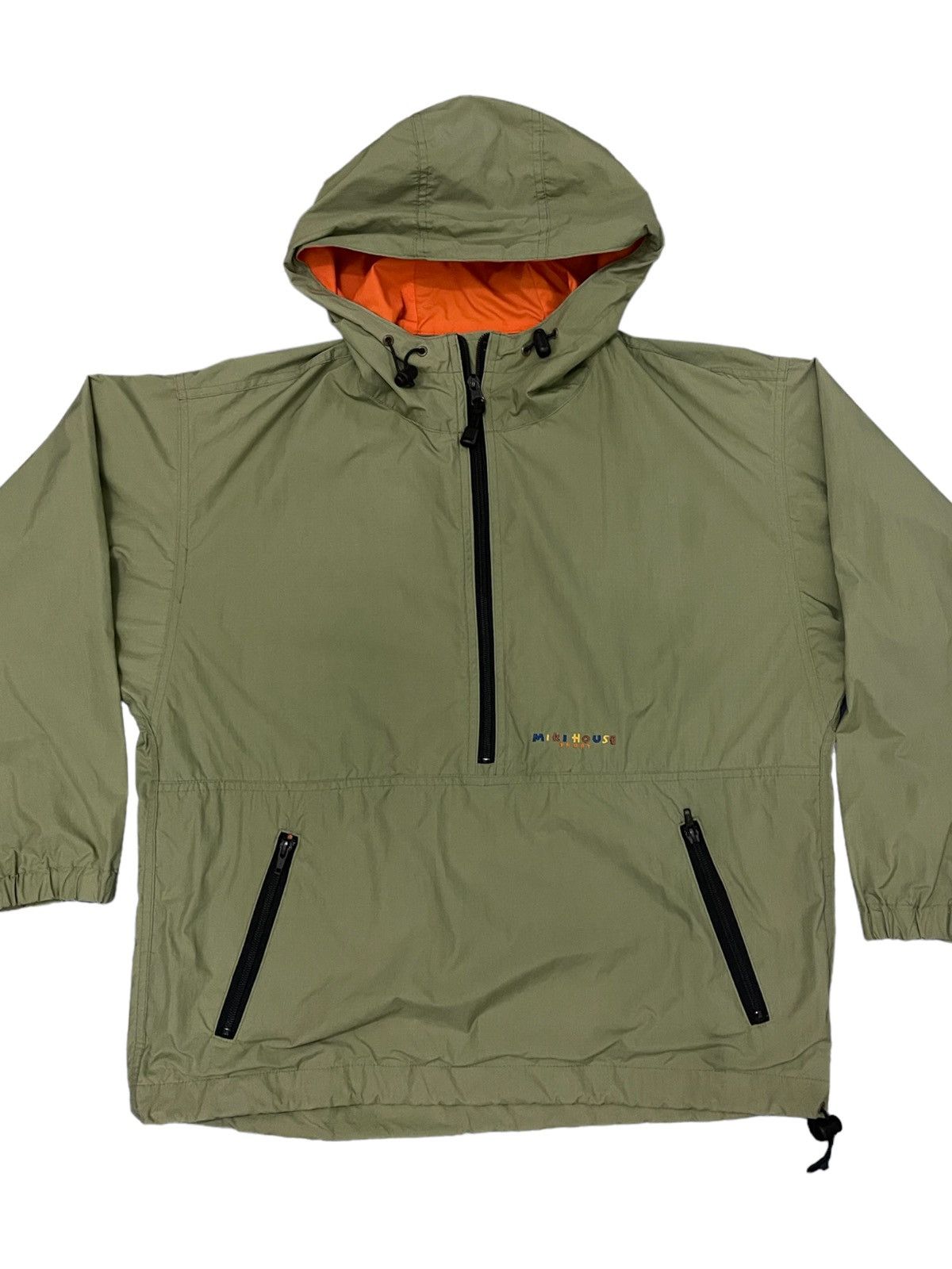 Japanese Brand Miki House Sport light jacket pullover half zipper Size US S / EU 44-46 / 1 - 4 Thumbnail