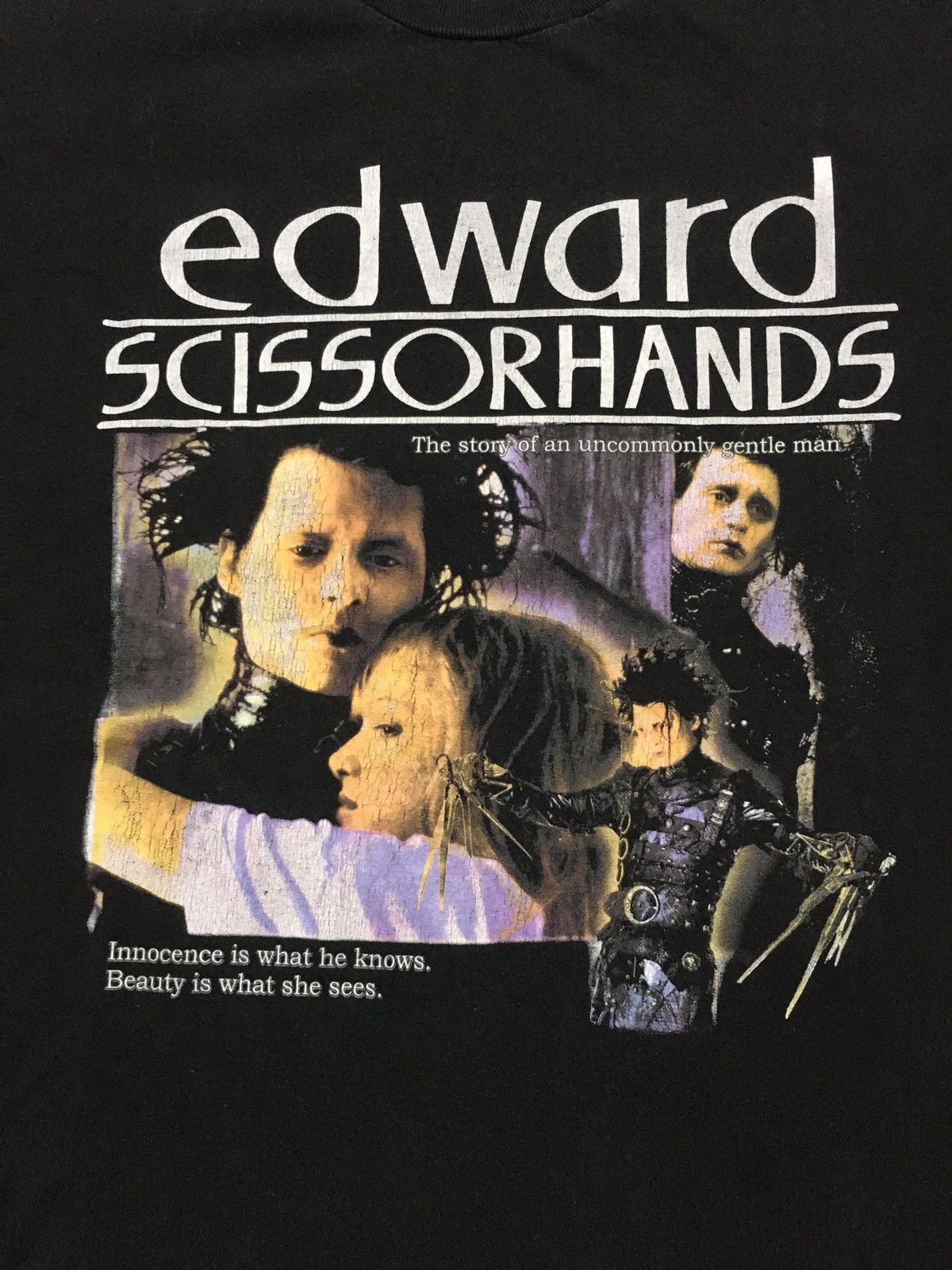 Vintage movie edward scissorhands tee