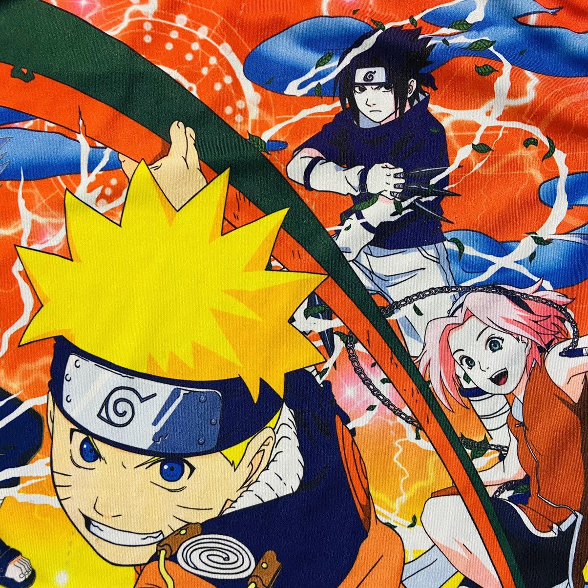 Anime NARUTO 2002 MASASHI KISHIMOTO RARE OVERPRINTED TEE - № 398 Size US S / EU 44-46 / 1 - 7 Thumbnail