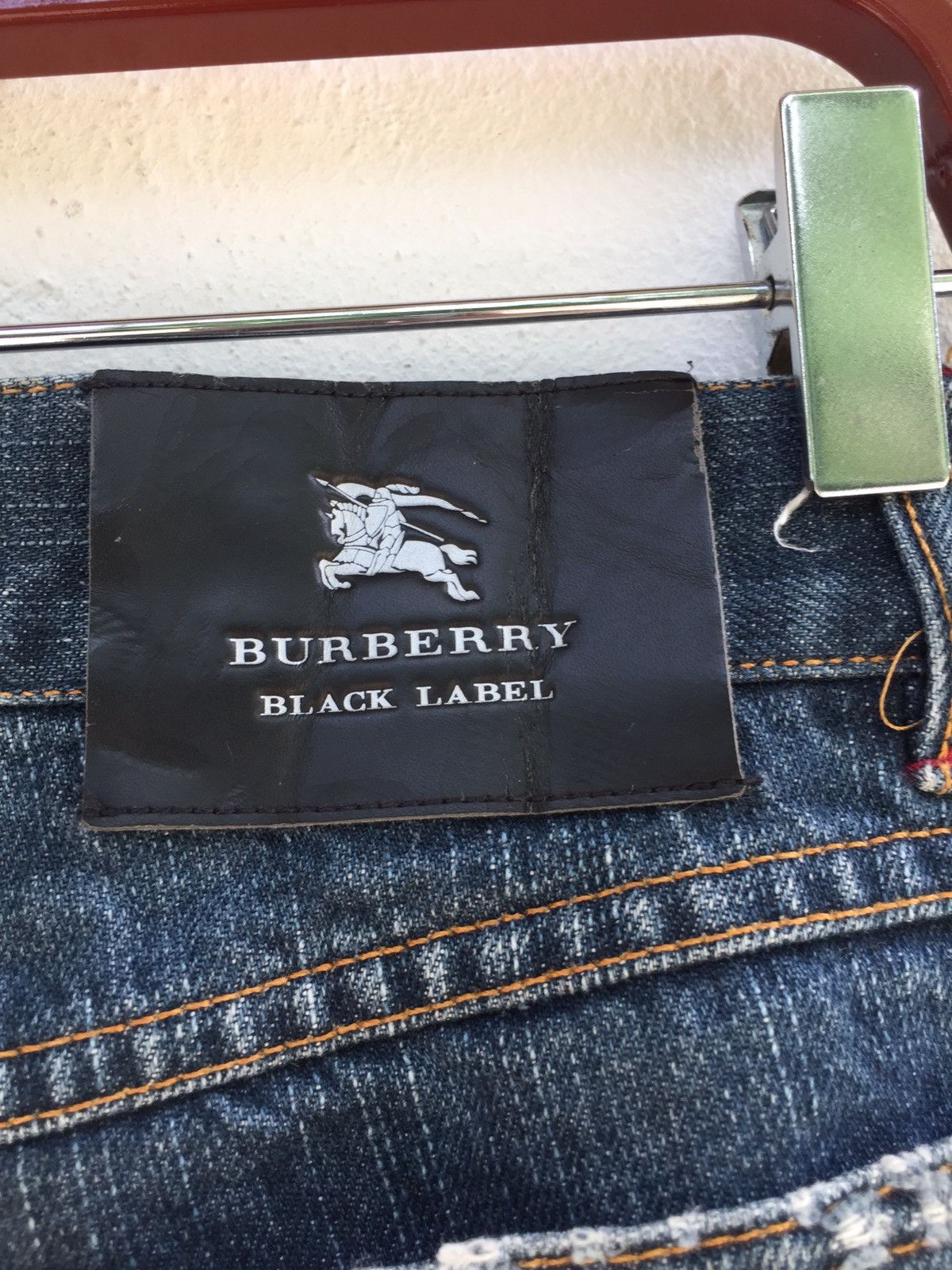 Burberry BURBERRY BLACK LABEL DENIM PANTS Size US 35 - 10 Thumbnail