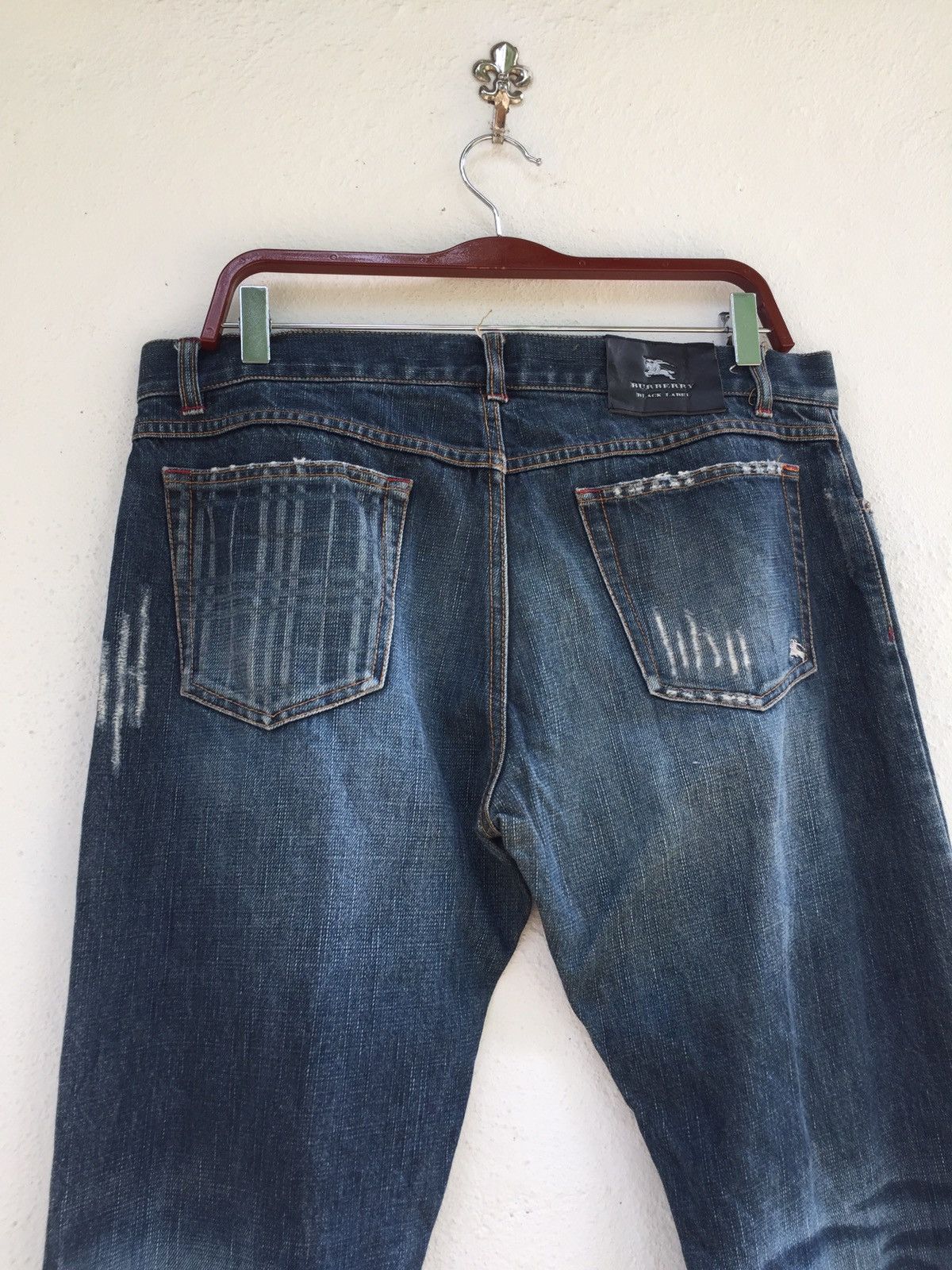 Burberry BURBERRY BLACK LABEL DENIM PANTS Size US 35 - 5 Thumbnail