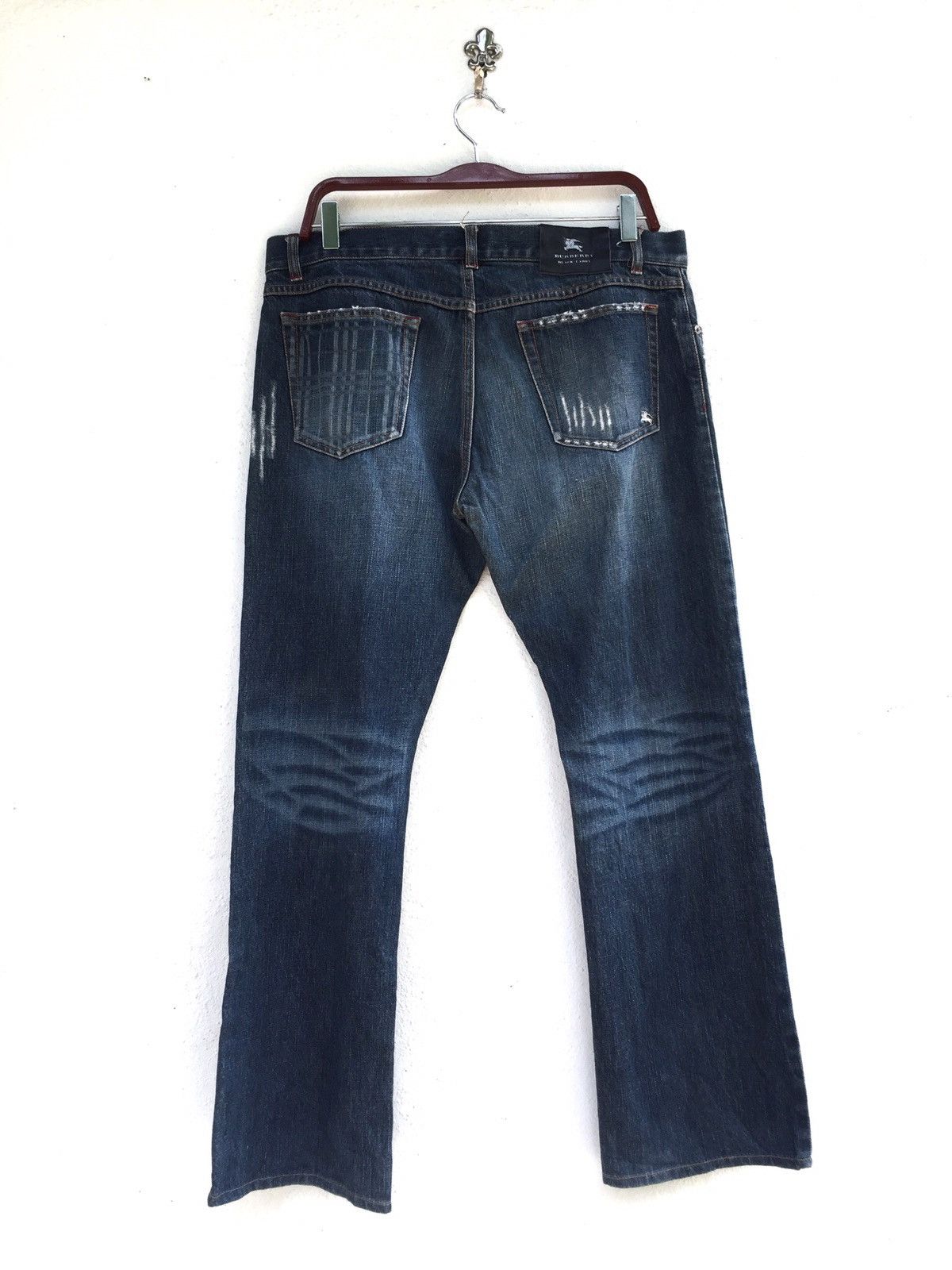 Burberry BURBERRY BLACK LABEL DENIM PANTS Size US 35 - 3 Thumbnail