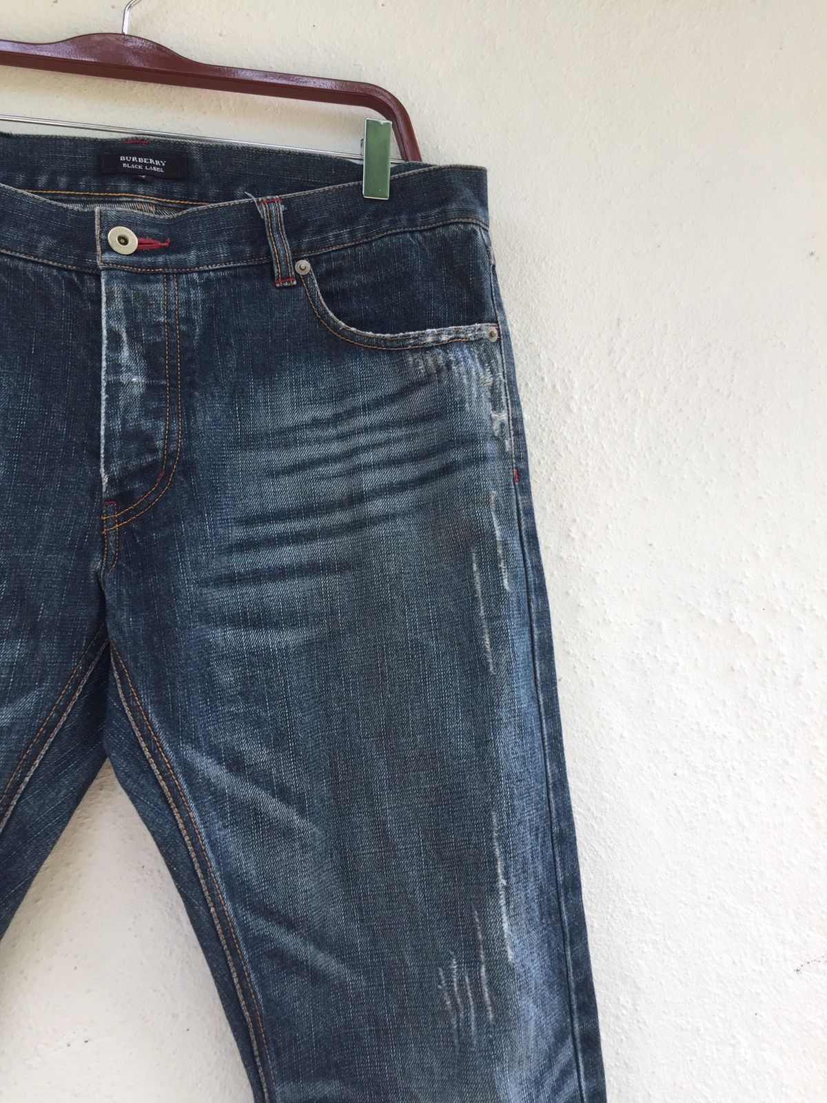 Burberry BURBERRY BLACK LABEL DENIM PANTS Size US 35 - 4 Thumbnail