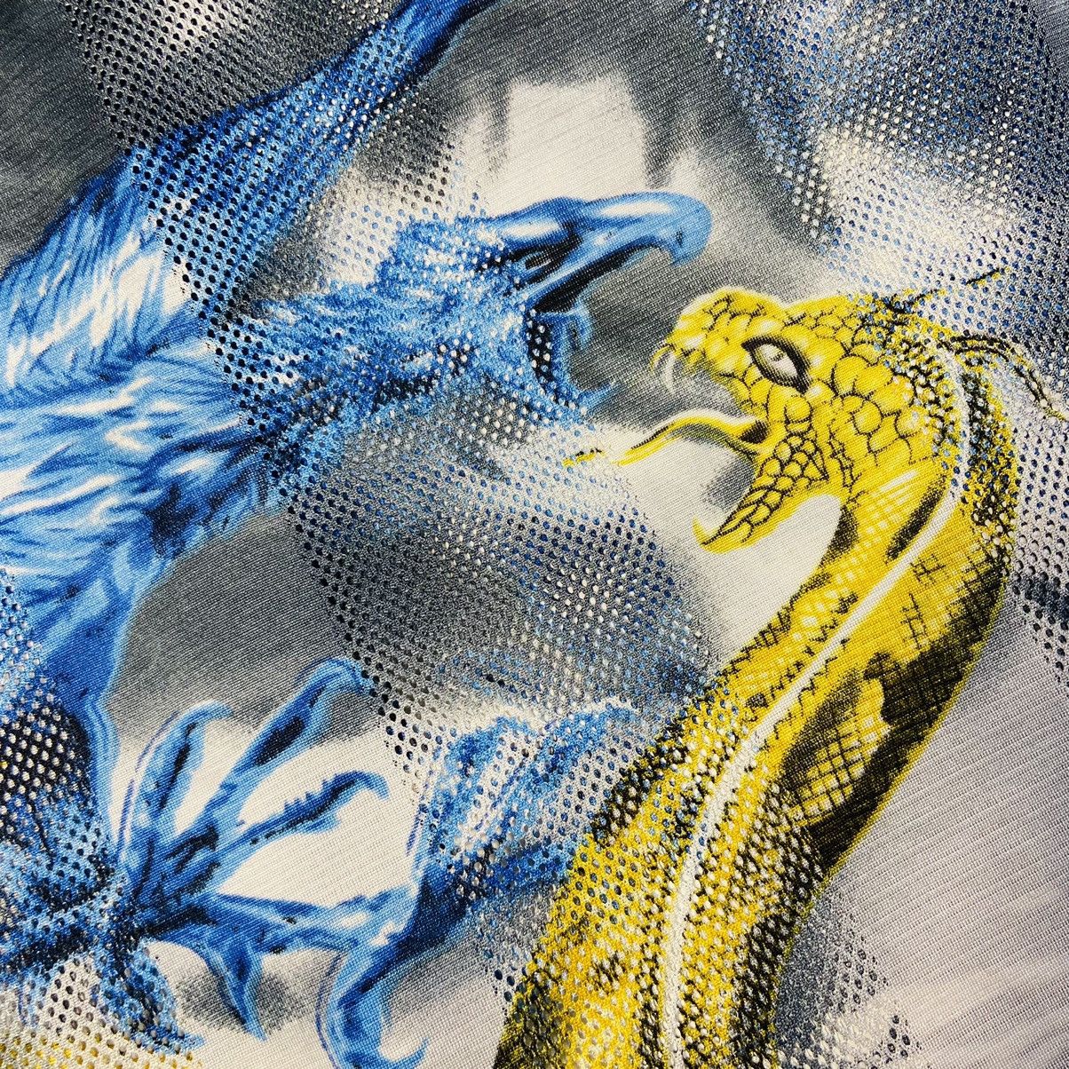 Japanese Brand 1990s JAPANESE MESH AWESOME VINTAGE RARE SHIRT - 635 Size US L / EU 52-54 / 3 - 7 Thumbnail