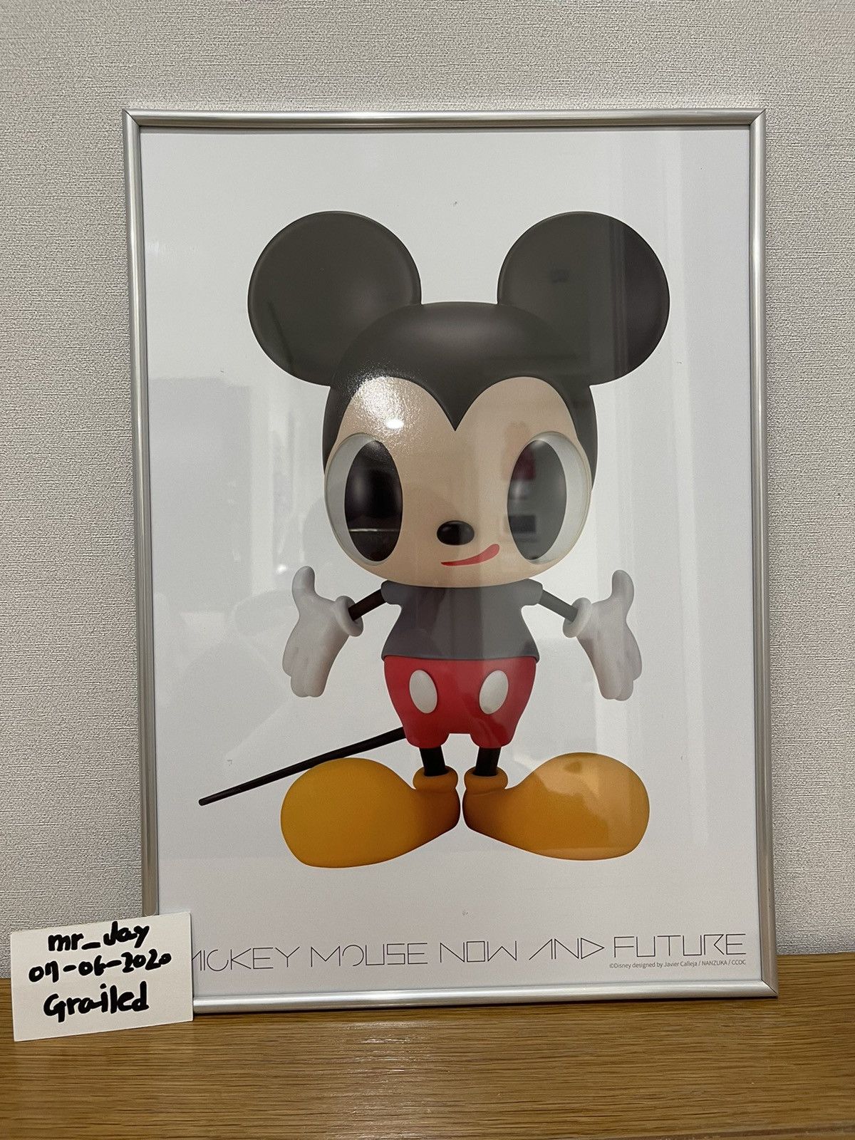 ☆限定☆ Javier Calleja Mickey Mouse Now and Future Edition