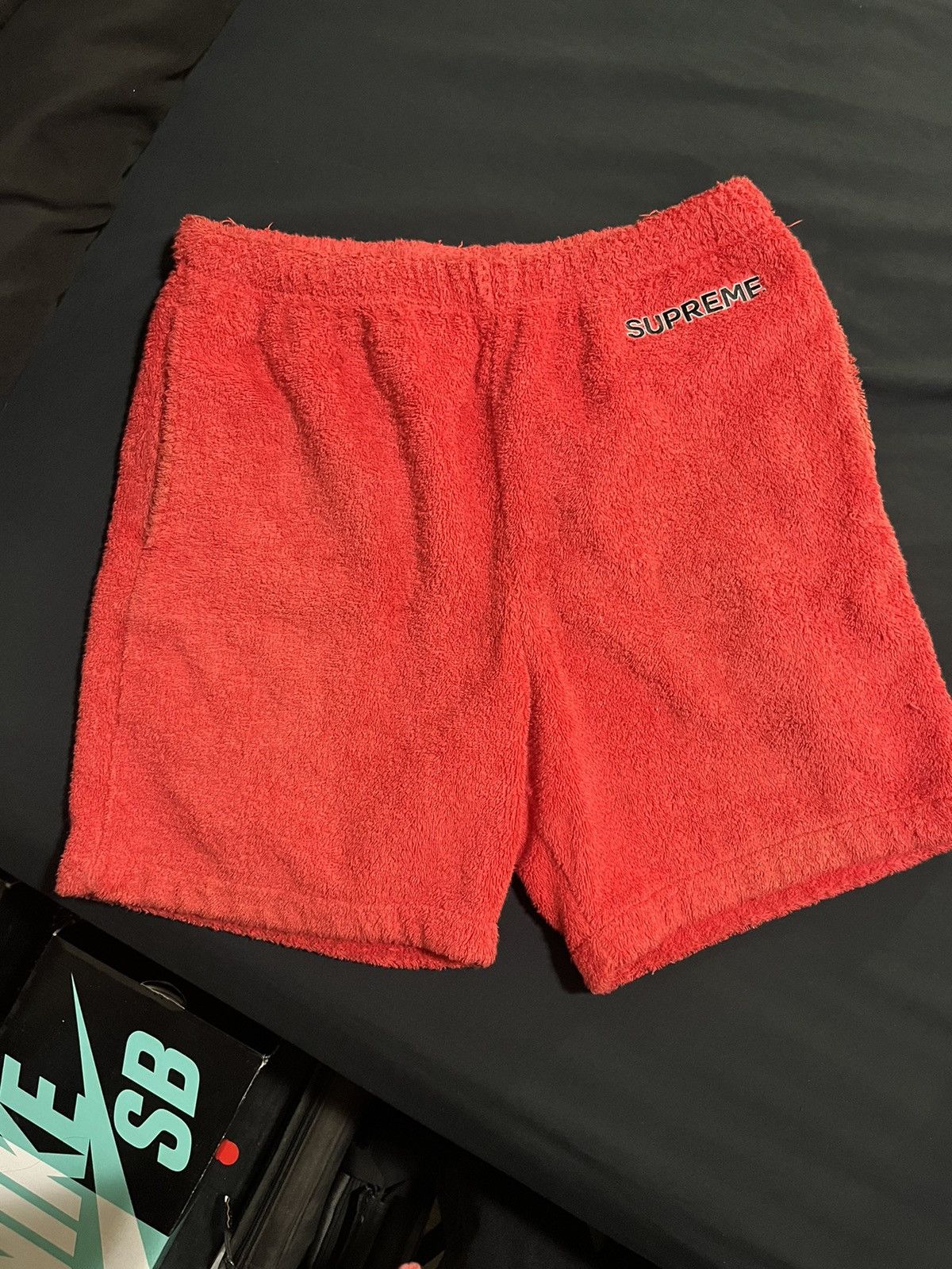 Supreme Supreme terry shorts | Grailed