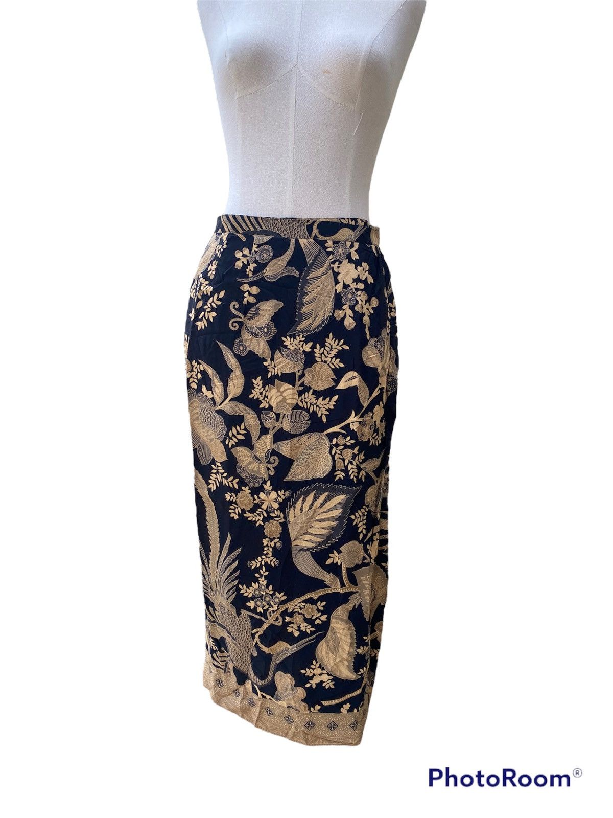Krizia Uomo × Vintage batik skirt Size 29" - 1 Thumbnail