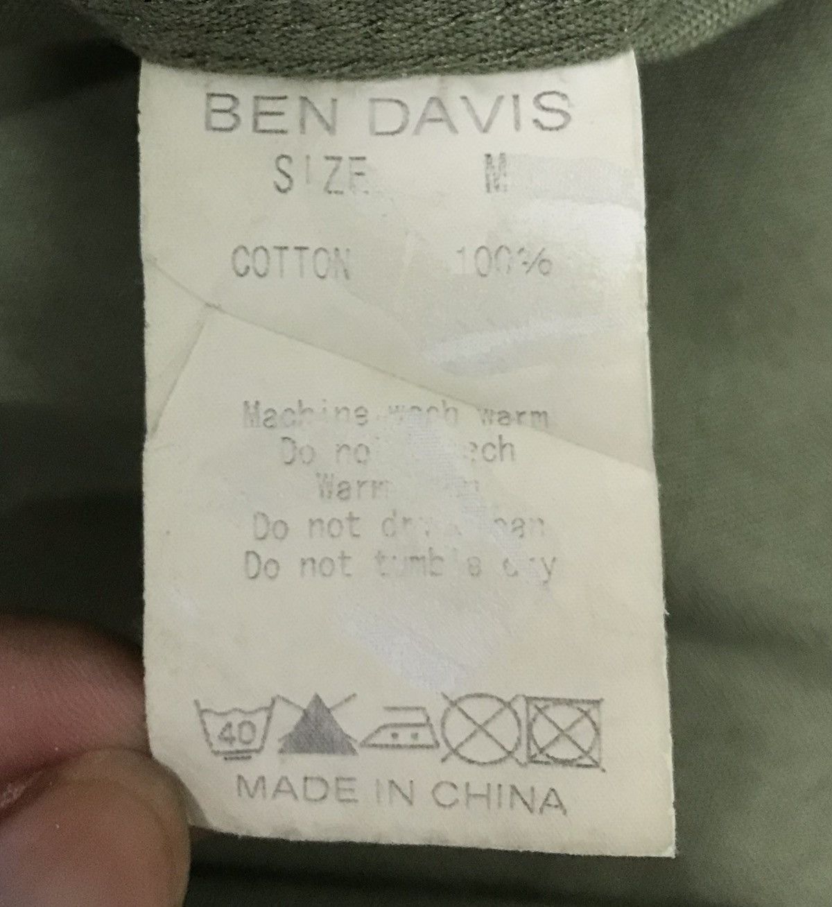Ben Davis BEN DAVIS SHIRT BUTTON UP Size US M / EU 48-50 / 2 - 16 Thumbnail