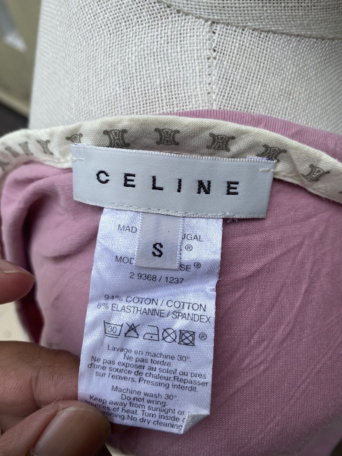Celine vintage celine tshirt Size S / US 4 / IT 40 - 8 Thumbnail