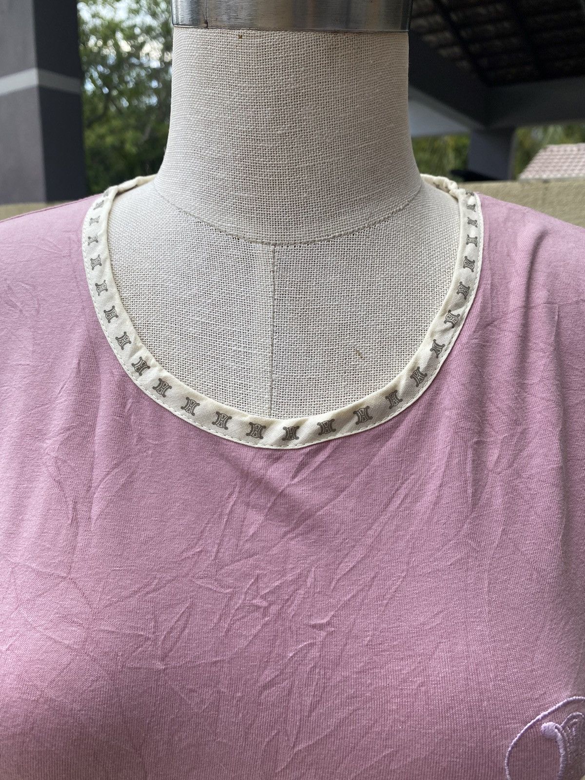 Celine vintage celine tshirt Size S / US 4 / IT 40 - 2 Thumbnail