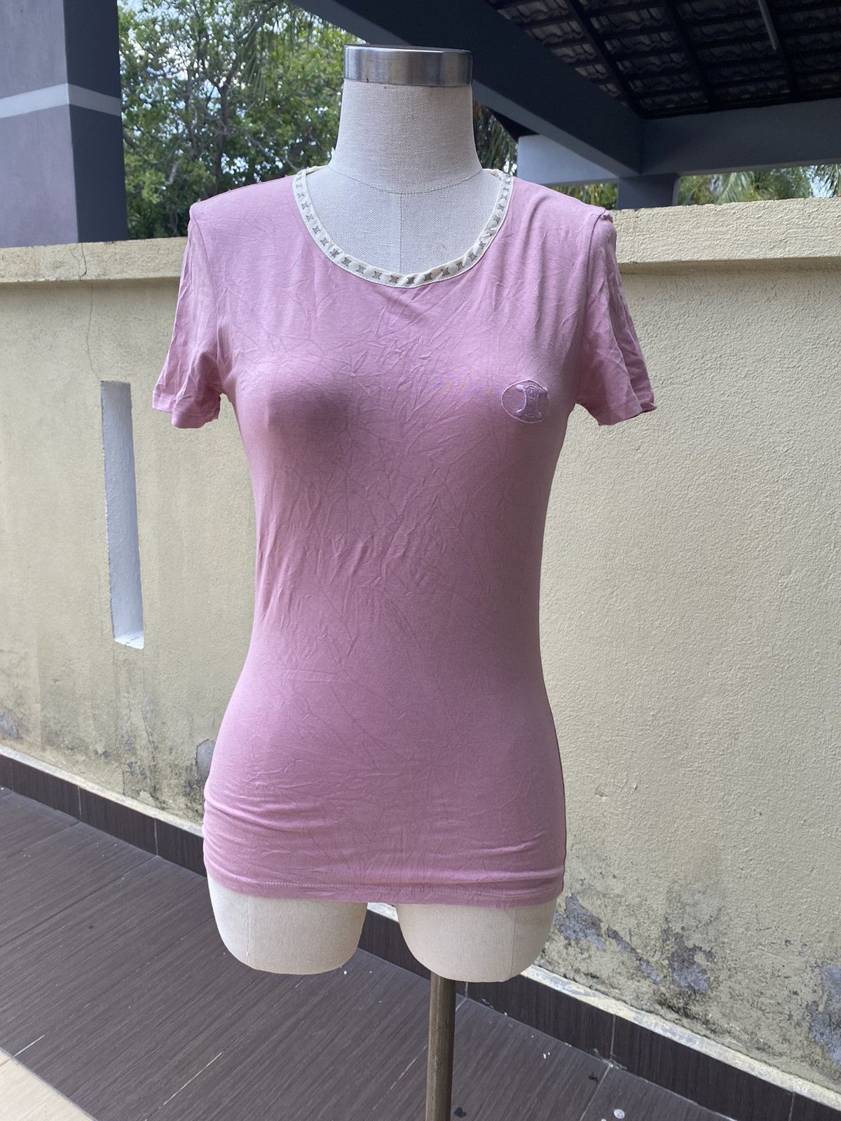 Celine vintage celine tshirt Size S / US 4 / IT 40 - 10 Thumbnail
