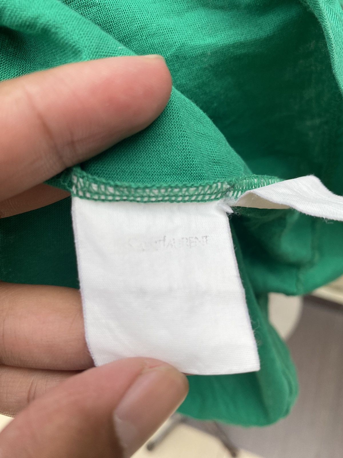 Vintage vintage ysl tee Size L / US 10 / IT 46 - 5 Thumbnail