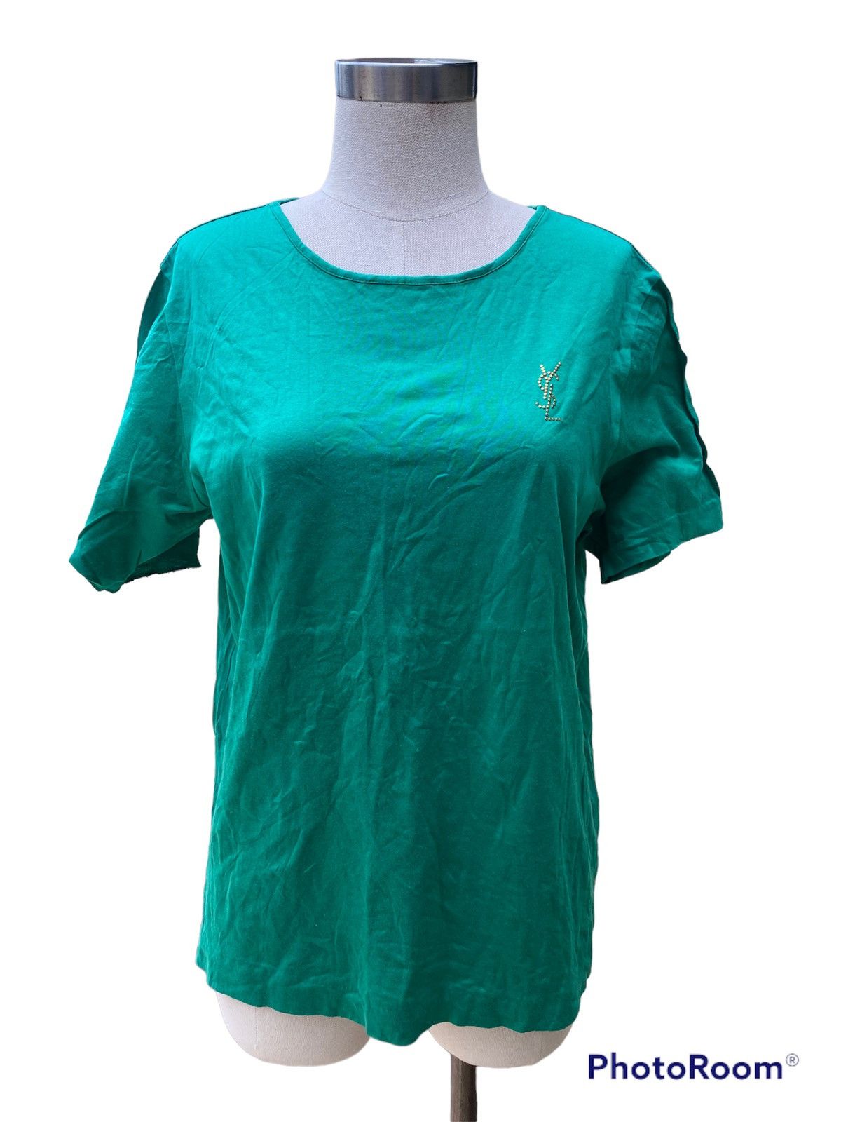 Vintage vintage ysl tee Size L / US 10 / IT 46 - 1 Thumbnail