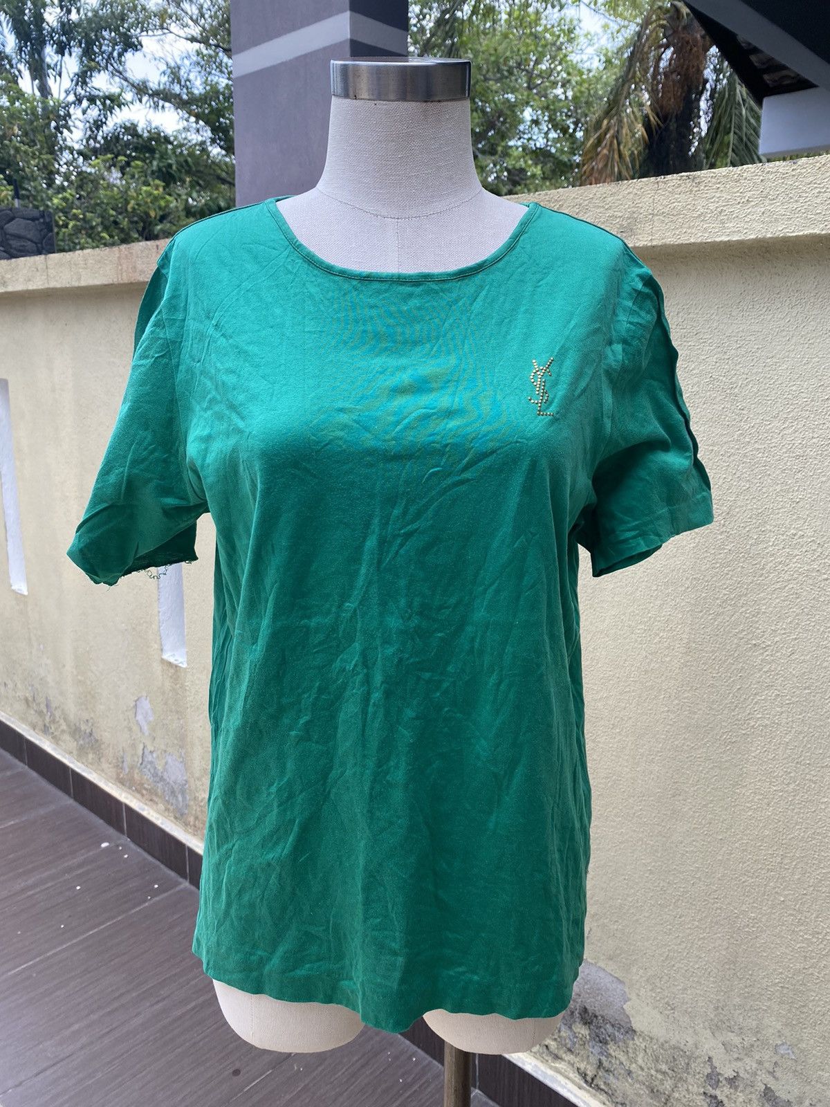 Vintage vintage ysl tee Size L / US 10 / IT 46 - 6 Thumbnail