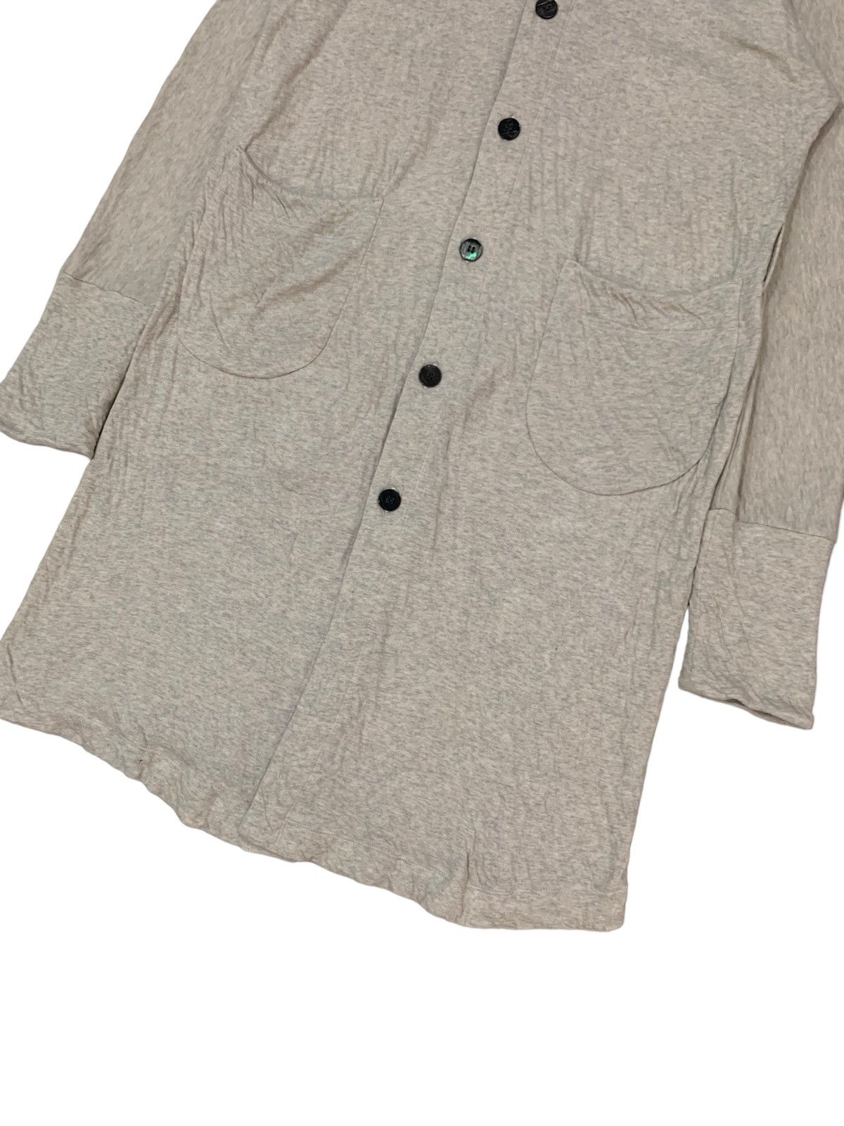 Yohji Yamamoto Ys For Living Yohji Yamamoto Cotton Linen Long Cardigan Size US M / EU 48-50 / 2 - 5 Thumbnail