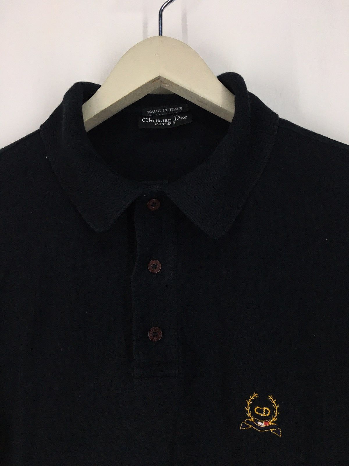 Christian Dior Monsieur Vtg Christian Dior polo shirt Size US L / EU 52-54 / 3 - 3 Thumbnail
