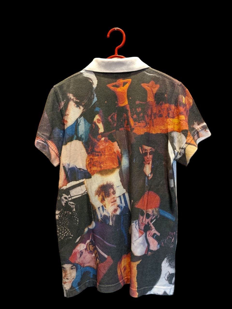 Lyle & Scott VINTAGE BRITPOP ARTIST OVERPRINT POLO TSHIRT LYLE & SCOTT Size US XS / EU 42 / 0 - 9 Thumbnail