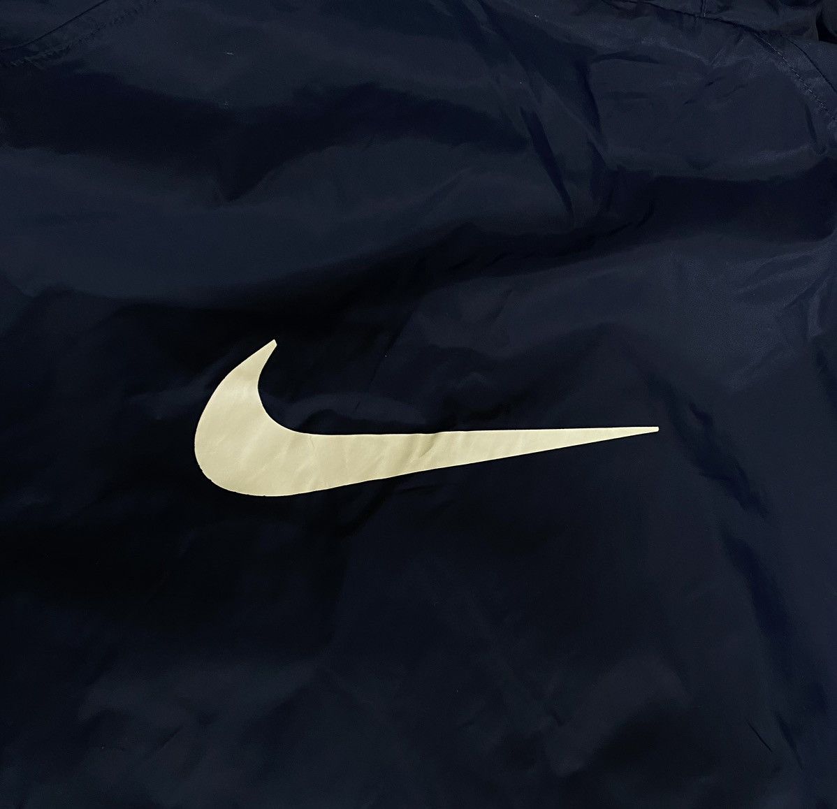 Nike × Vintage Vintage 90’s Nike Big Swoosh Logo Jacket Y2K Size US XL / EU 56 / 4 - 4 Thumbnail