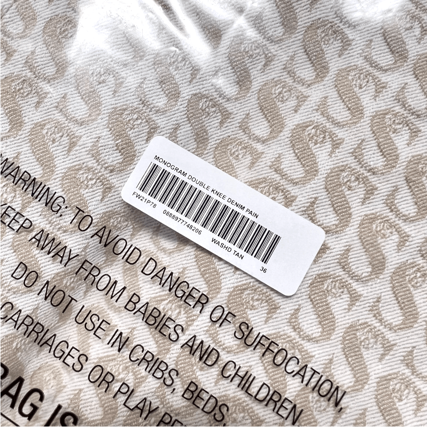 Supreme Supreme Monogram Double Knee Denim Painter Pants Tan FW21 Size US 36 / EU 52 - 5 Thumbnail