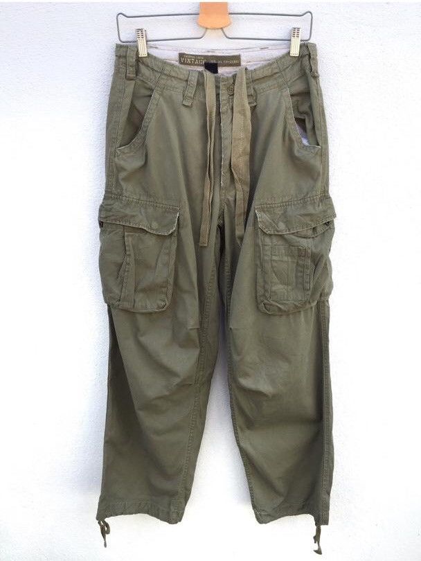 Campus Crew Vintage Tactical Pants Drawstring