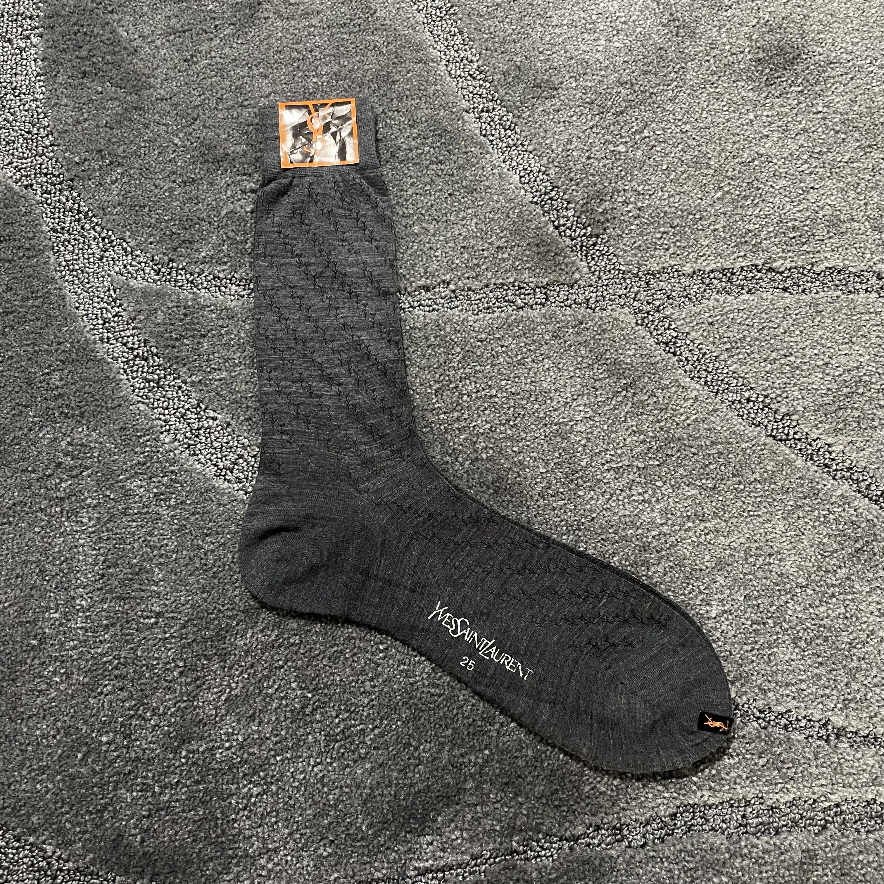 Yves Saint Laurent YSL YvesSaintLaurent NOS Socks Size ONE SIZE - 1 Thumbnail
