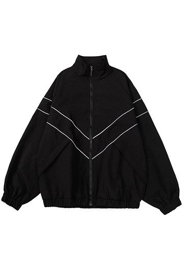 Japanese Brand Reflective Striped Jacket Size US M / EU 48-50 / 2 - 1 Thumbnail