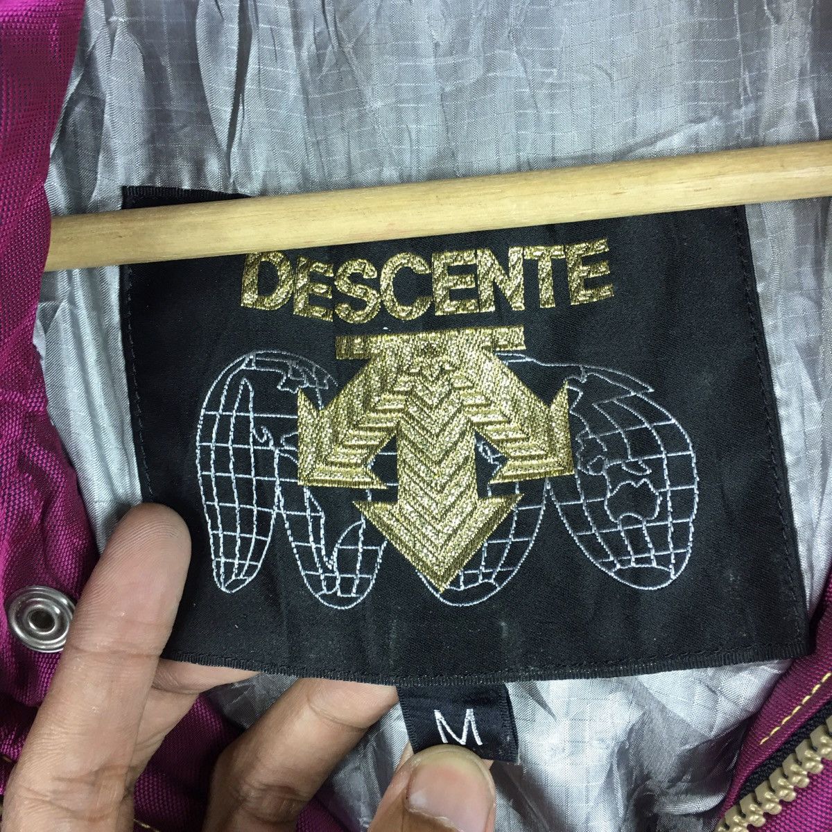 Descente × Japanese Brand Vtg DESCENTE Pop Art Multicolor Skit Winter Jacket Parka Size M / US 6-8 / IT 42-44 - 8 Thumbnail