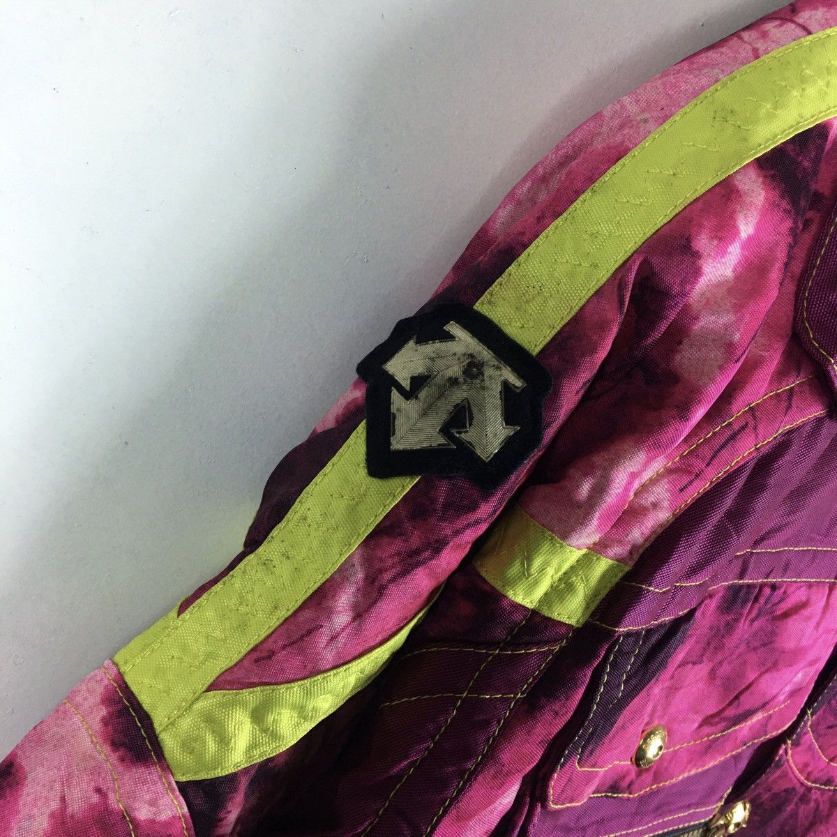 Descente × Japanese Brand Vtg DESCENTE Pop Art Multicolor Skit Winter Jacket Parka Size M / US 6-8 / IT 42-44 - 6 Thumbnail