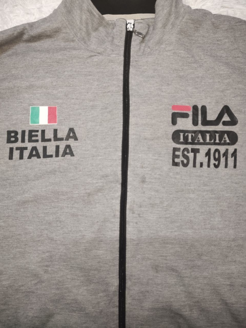 Fila FILA Rare Vintage Biela Italia Hoodie Size US XL / EU 56 / 4 - 2 Thumbnail