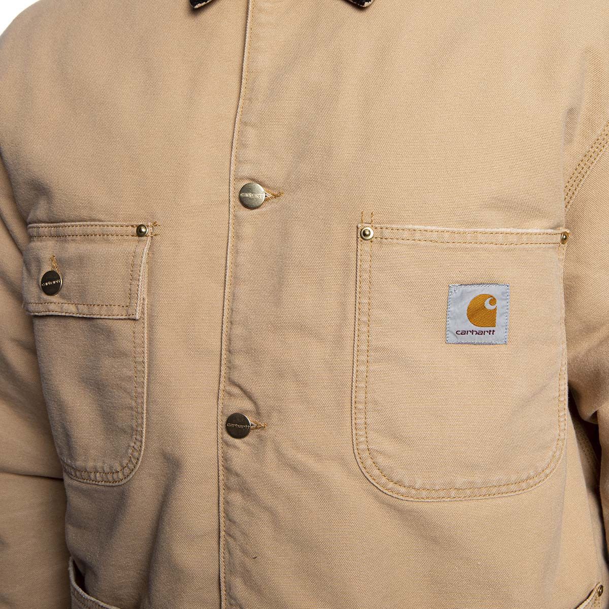 Carhartt × Carhartt Wip × Vintage Carhartt OG Chore Coat Dusty Brown S New Size US S / EU 44-46 / 1 - 3 Thumbnail