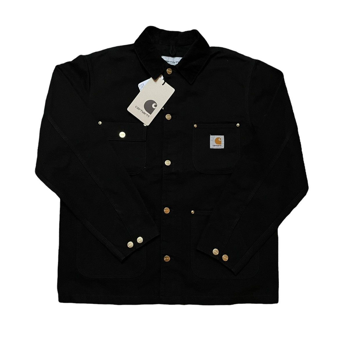 Carhartt OG Chore Coat Black XS New
