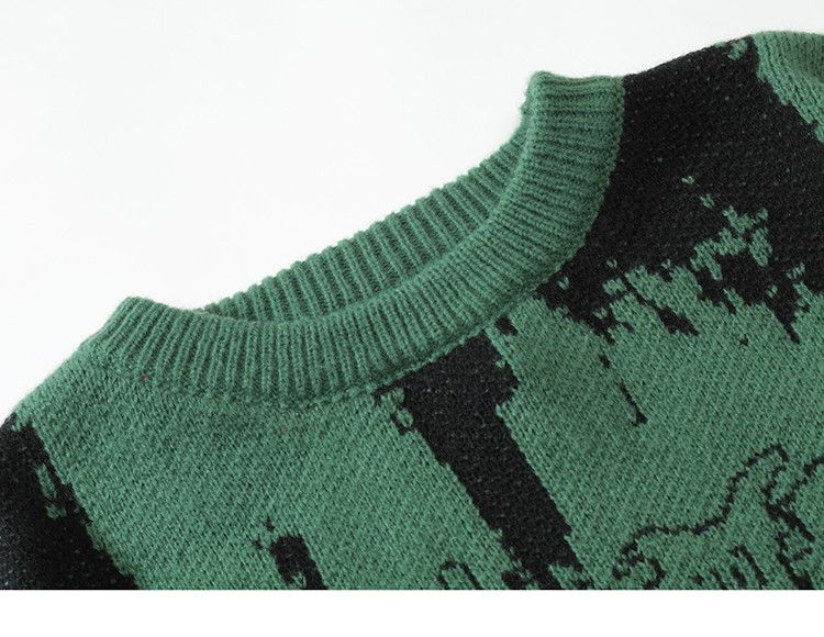 Other Ripped Letter Sweater Size US L / EU 52-54 / 3 - 3 Thumbnail