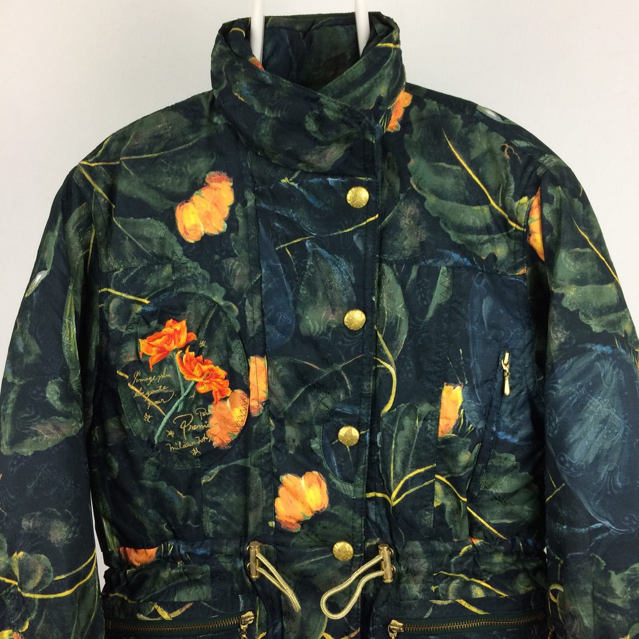 Designer × Japanese Brand Z119 VTG PREMIER FLORA ABSTRACT ART STYLE SKI JACKET Size XL / US 12-14 / IT 48-50 - 4 Thumbnail