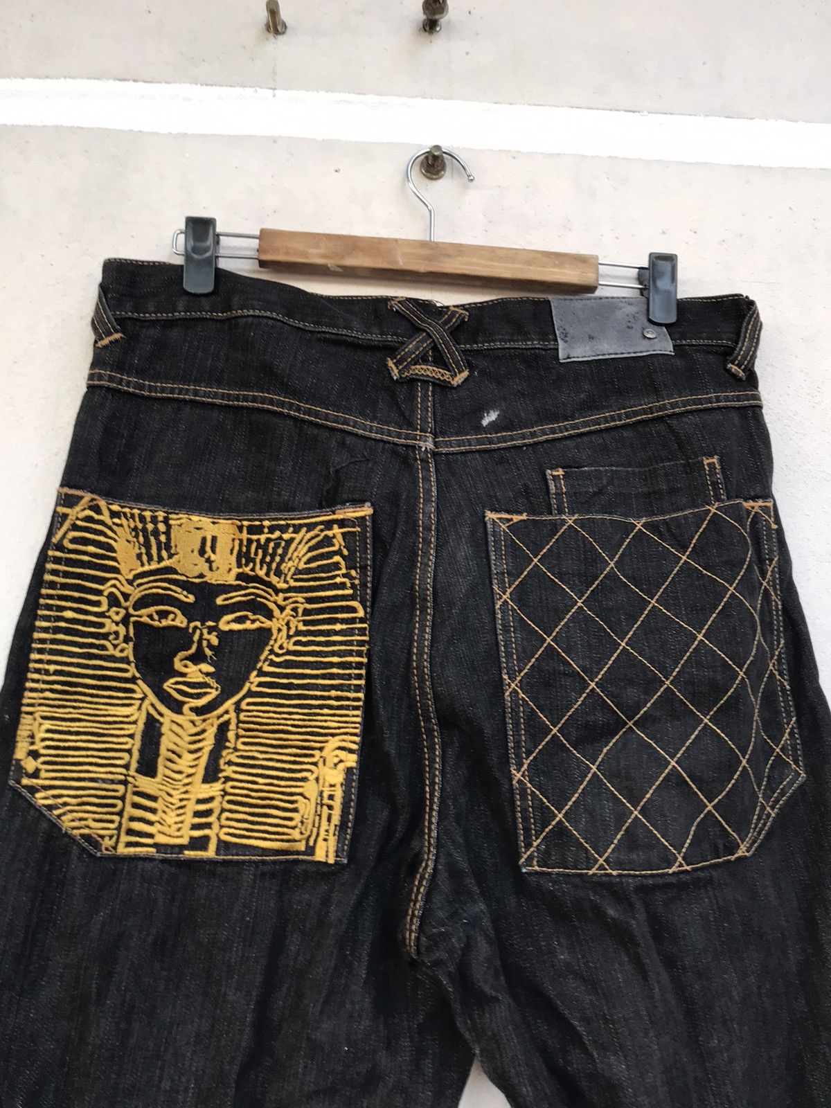Vintage MARQ Denim For Life Streetwear Baggy Pant Size US 35 - 3 Thumbnail