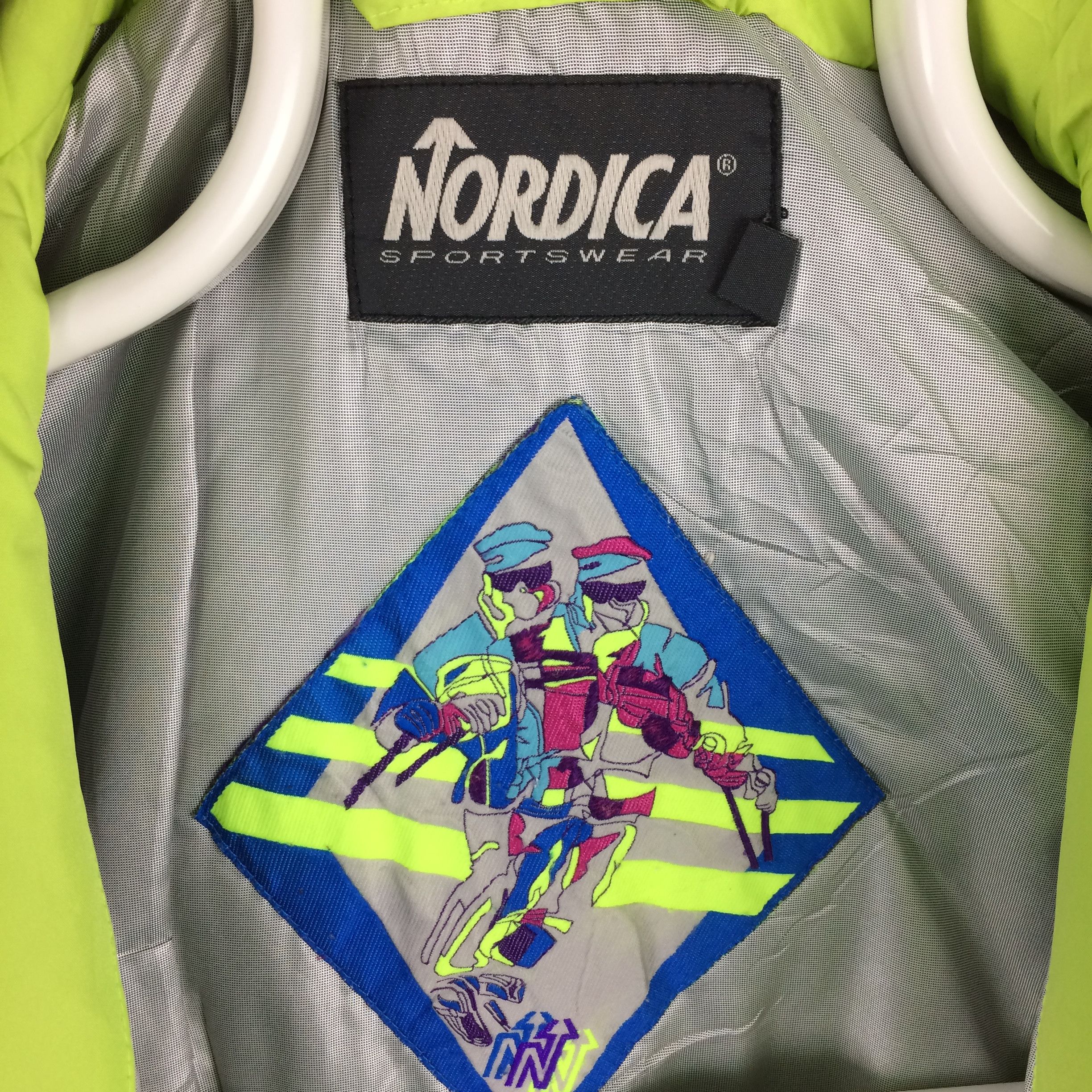 Designer Z127 NORDICA THERMAL INSULATION NEON COLOR SKI JACKET Size US XXL / EU 58 / 5 - 7 Thumbnail