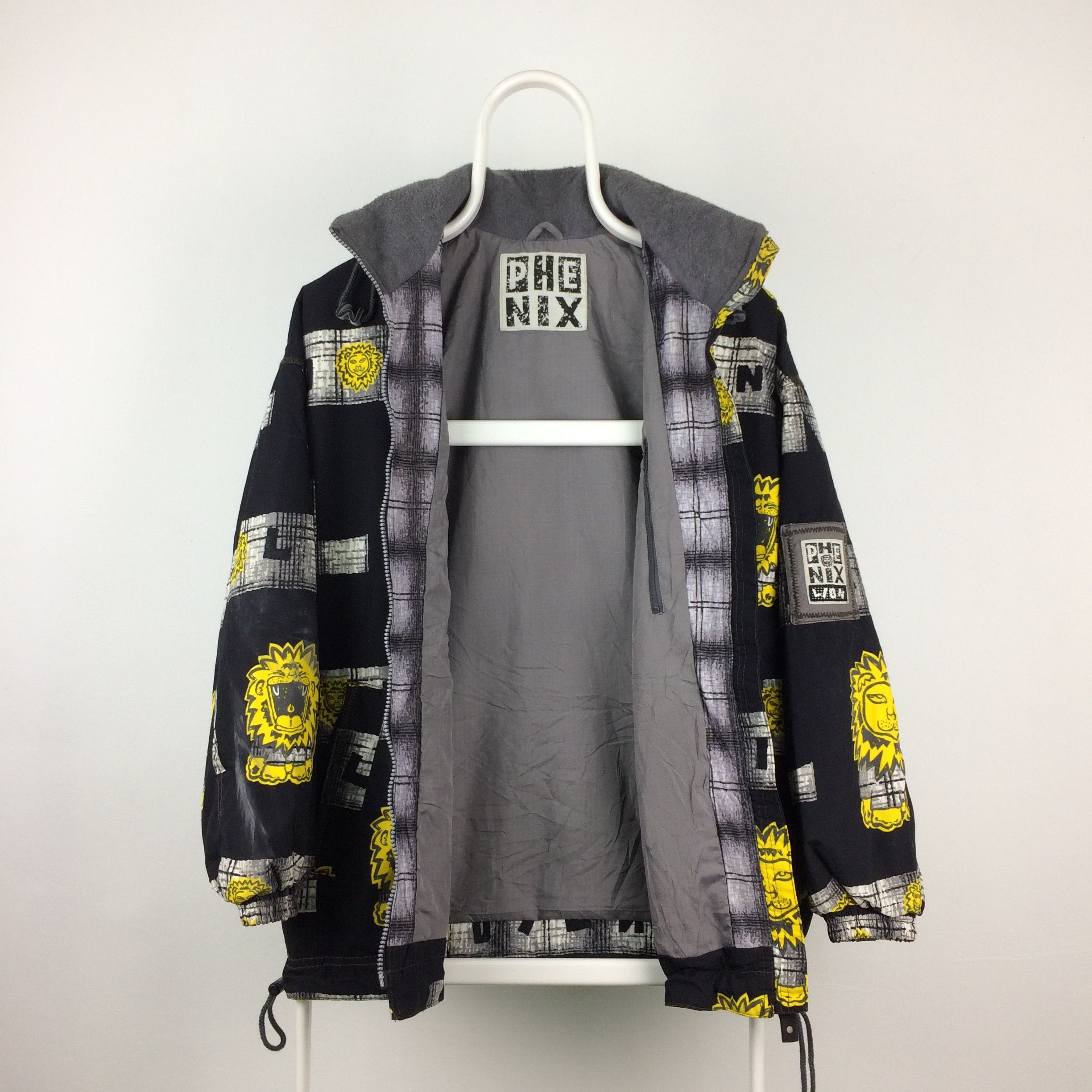Phenix Z128 PHENIX FULL PRINT LION HOODIE SKI JACKET SZ JASPO M Size US XL / EU 56 / 4 - 4 Thumbnail