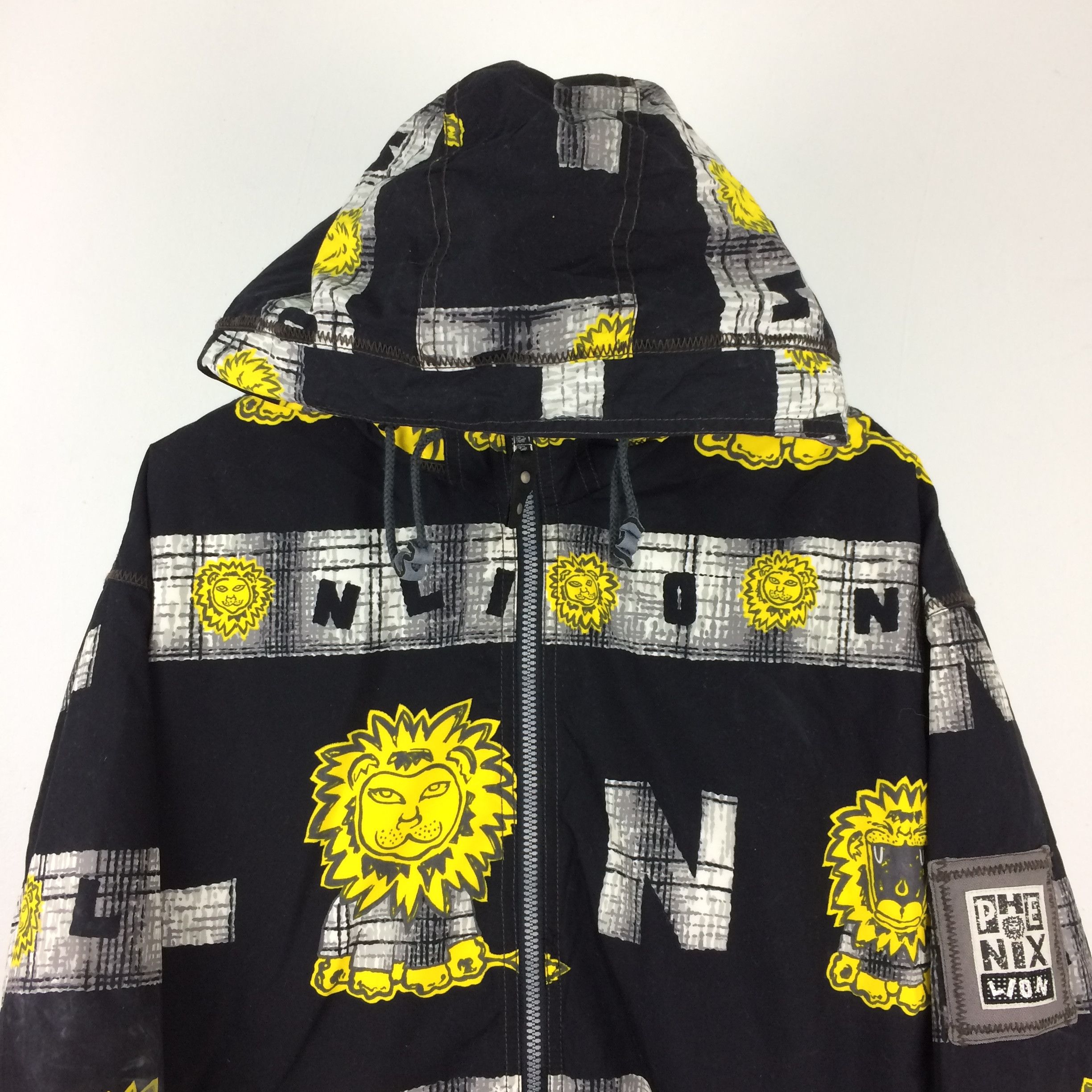 Phenix Z128 PHENIX FULL PRINT LION HOODIE SKI JACKET SZ JASPO M Size US XL / EU 56 / 4 - 3 Thumbnail
