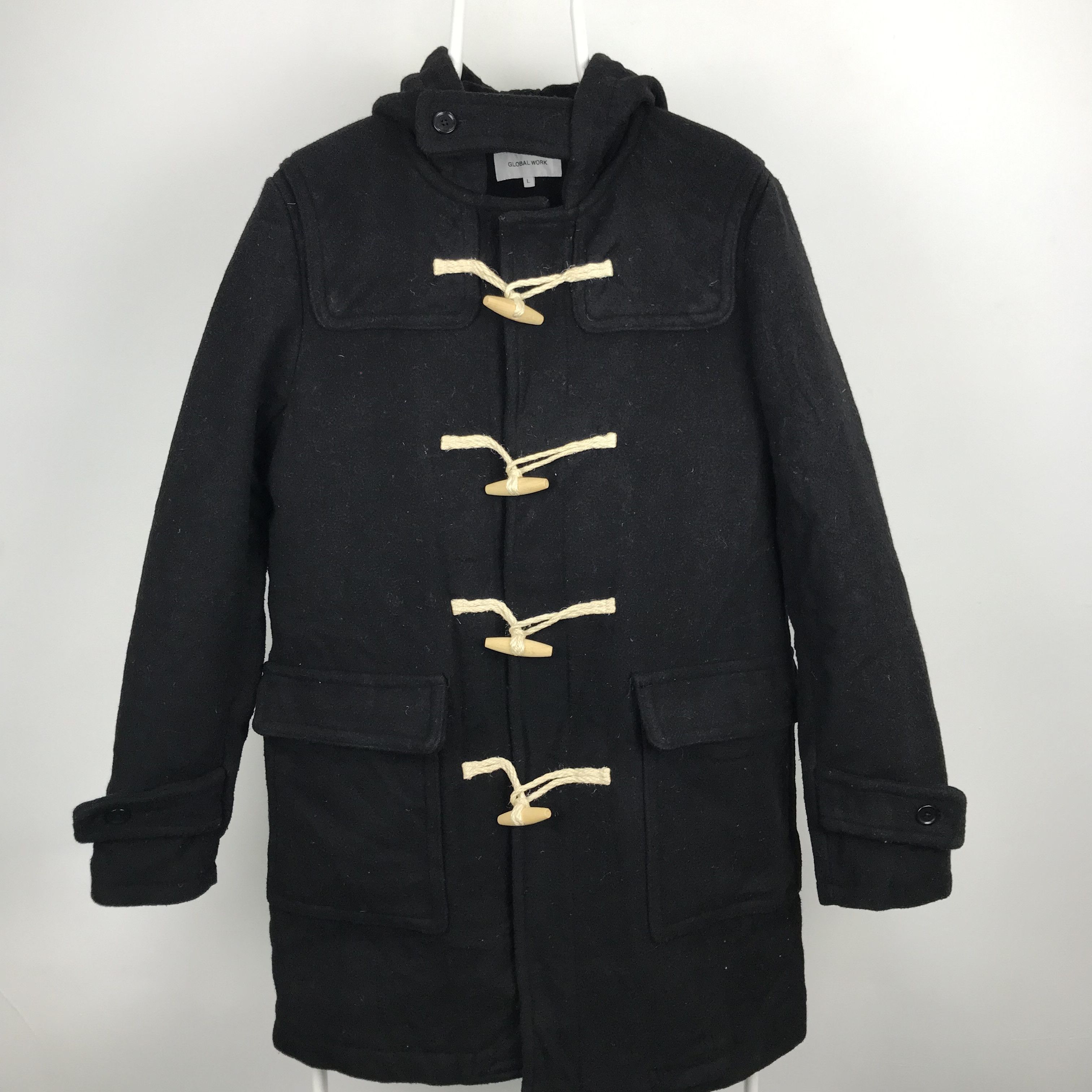 Global Work × Japanese Brand Z160 JAPAN GLOBAL WORK LONGCOAT WOOL WINTER JACKET Size US L / EU 52-54 / 3 - 2 Thumbnail