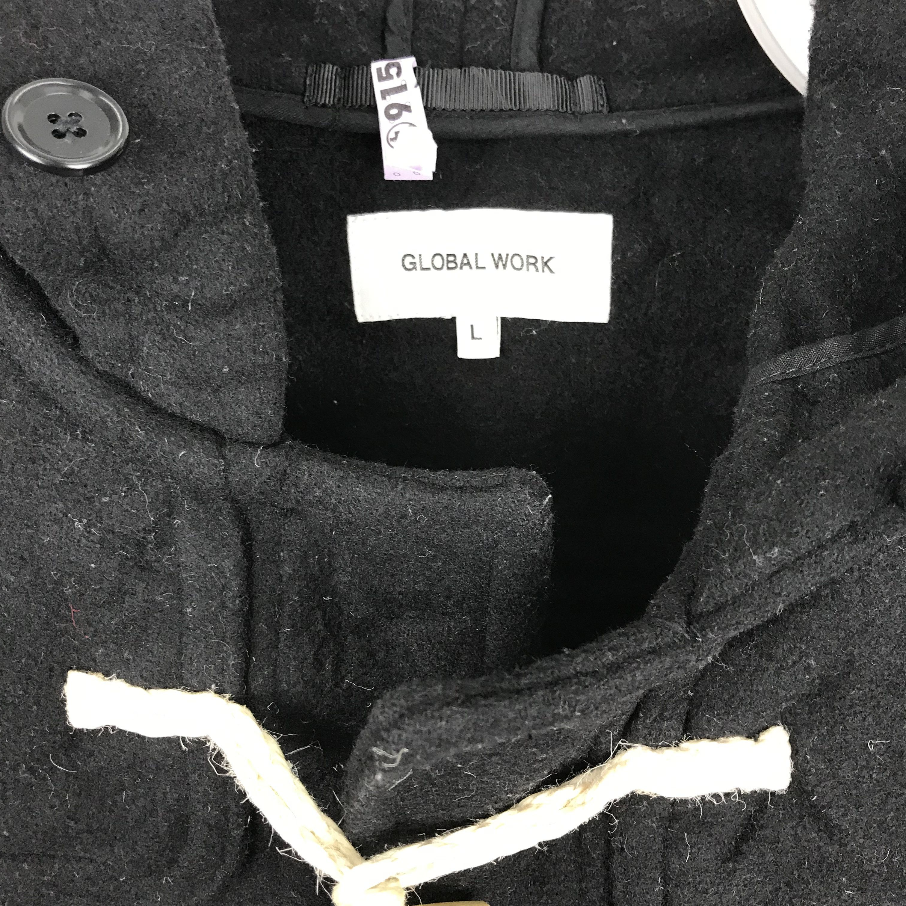 Global Work × Japanese Brand Z160 JAPAN GLOBAL WORK LONGCOAT WOOL WINTER JACKET Size US L / EU 52-54 / 3 - 4 Thumbnail