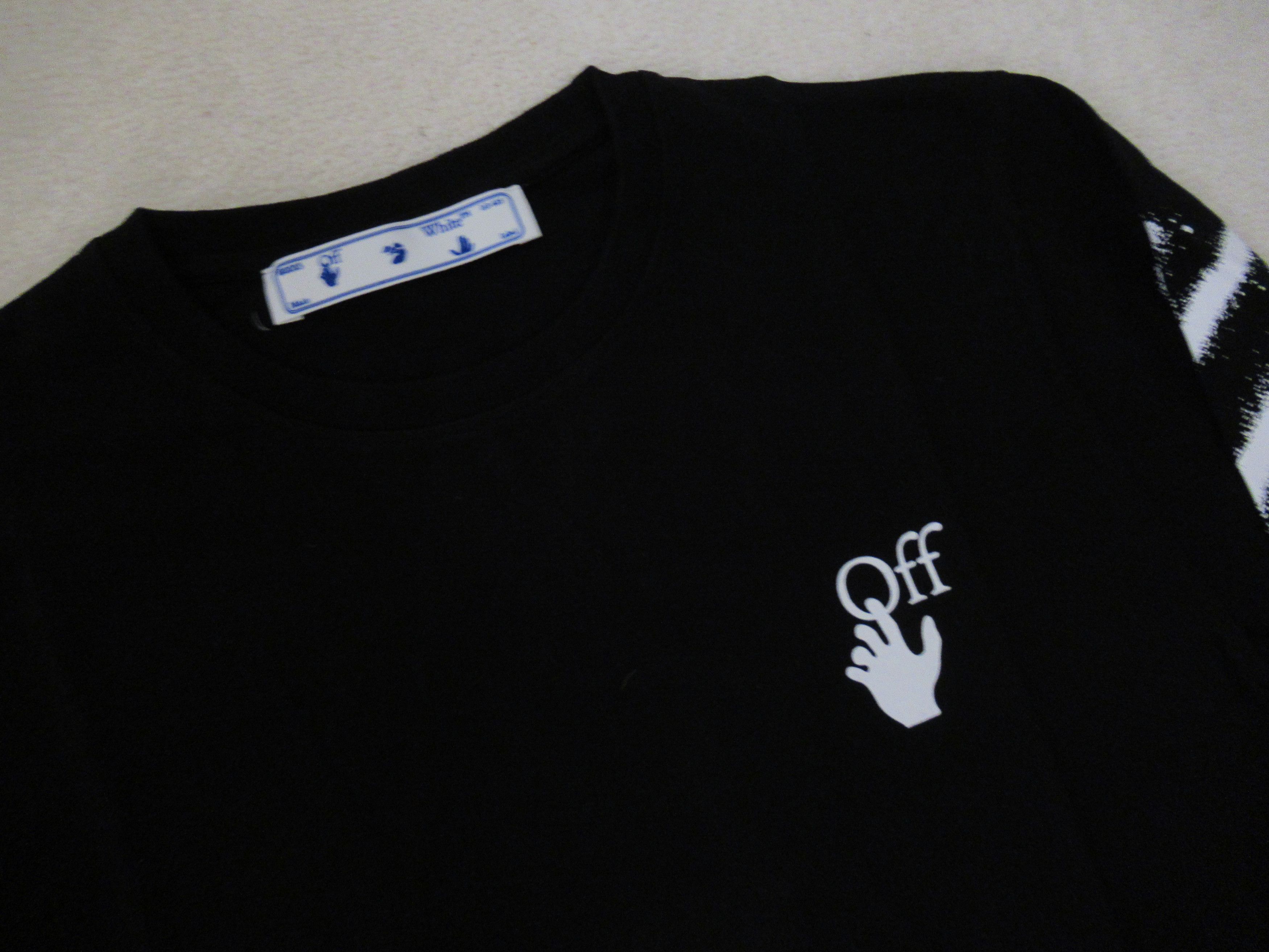 Off-White Off White Spray Long Sleeve Arrows Black Virgil New XXS Size US XXS / EU 40 - 3 Thumbnail