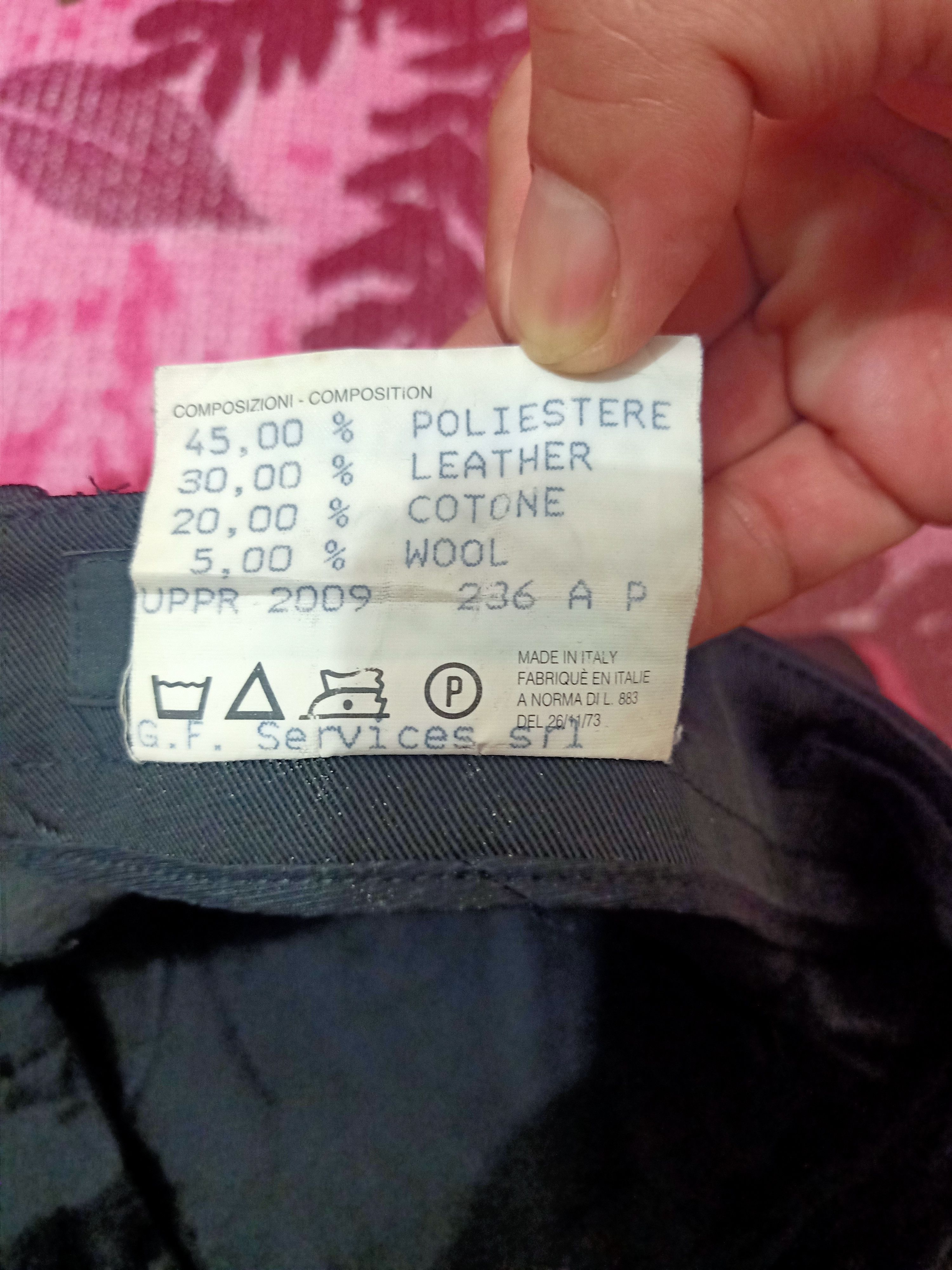 Tom Ford Distressed Thrashed Gucci Leggings Pants Half Leather Size 32" / US 10 / IT 46 - 9 Thumbnail