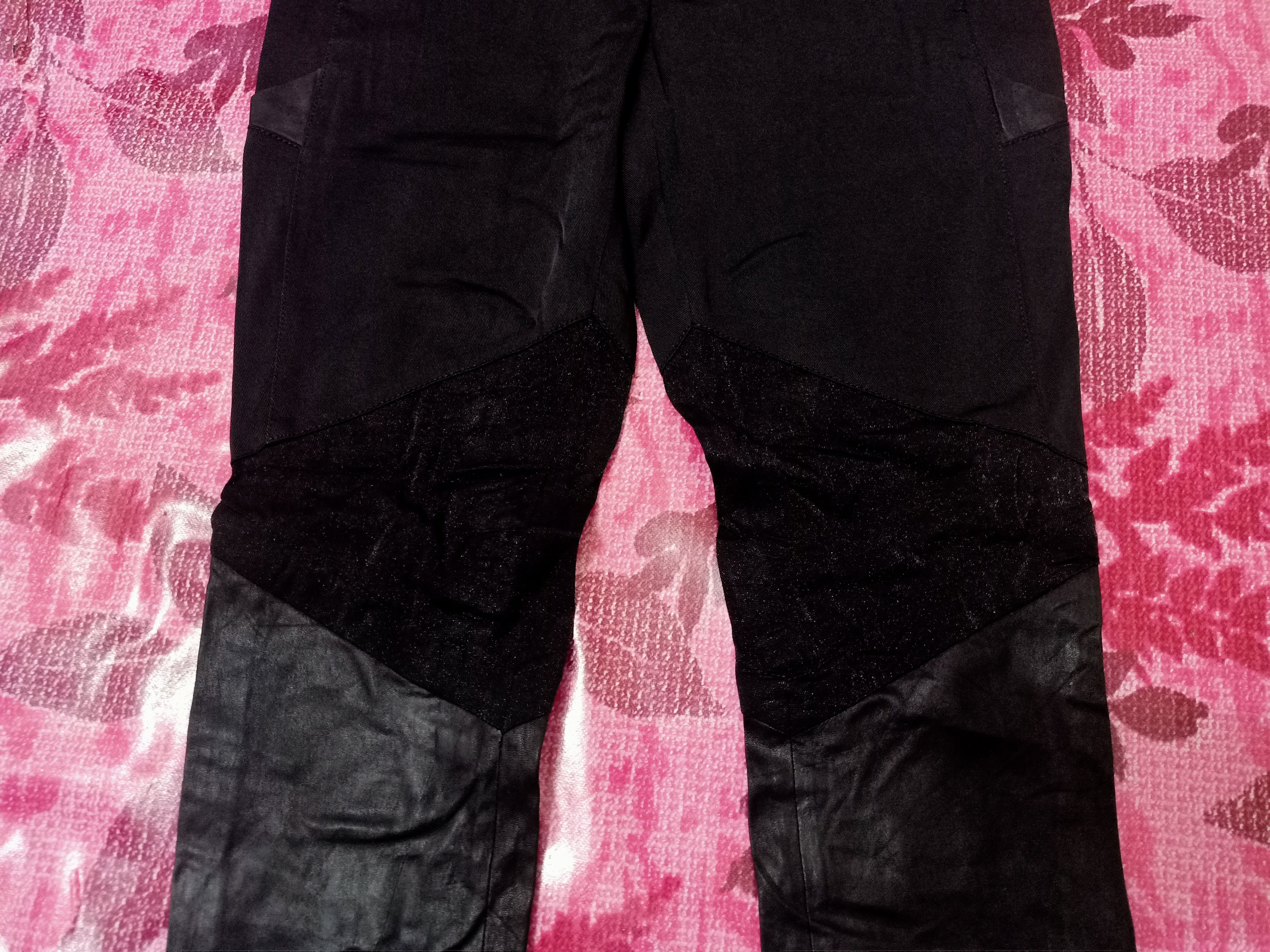 Tom Ford Distressed Thrashed Gucci Leggings Pants Half Leather Size 32" / US 10 / IT 46 - 5 Thumbnail