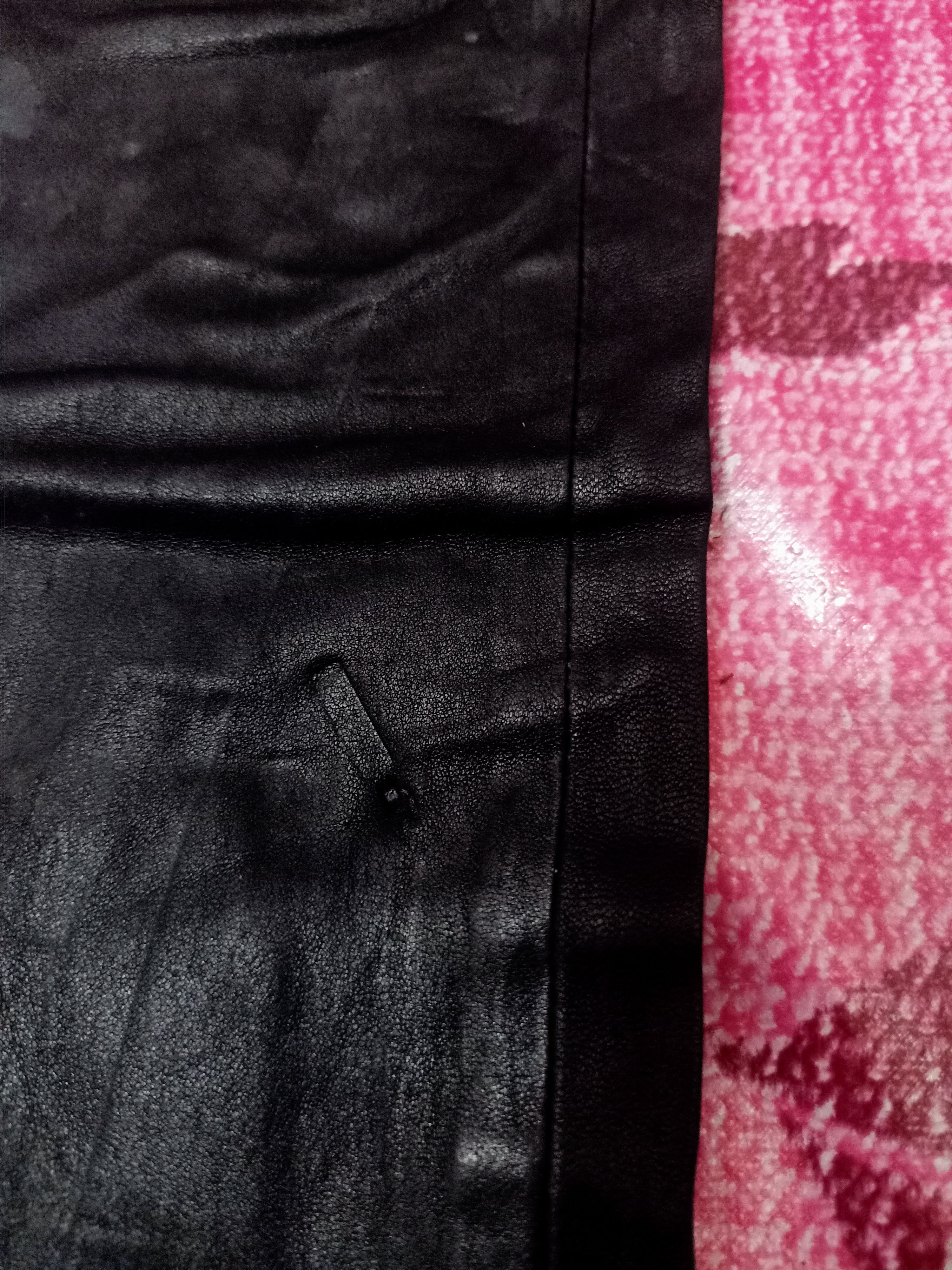 Tom Ford Distressed Thrashed Gucci Leggings Pants Half Leather Size 32" / US 10 / IT 46 - 6 Thumbnail