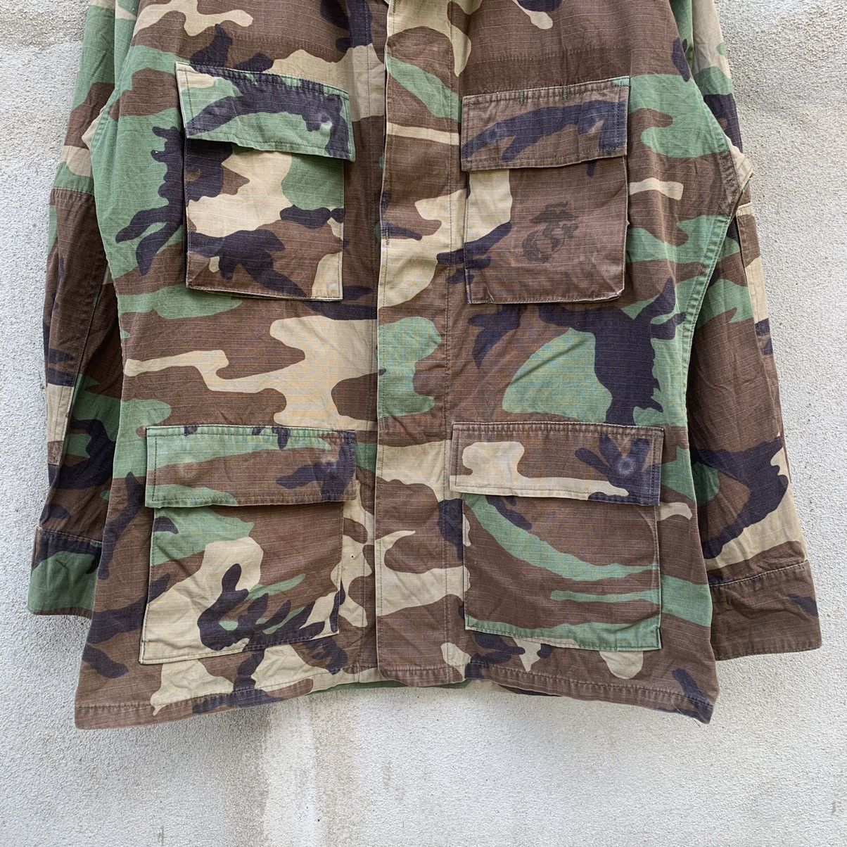 Other USMC WOODLAND RIPSTOP POPLIN VINTAGE CAMO JACKET Size US M / EU 48-50 / 2 - 4 Thumbnail