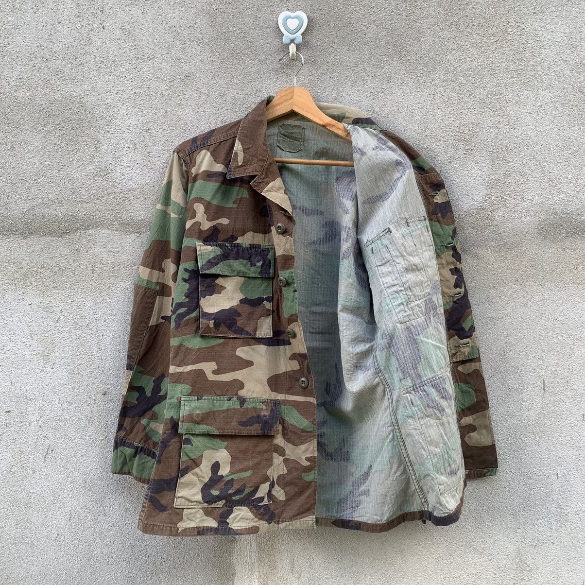 Other USMC WOODLAND RIPSTOP POPLIN VINTAGE CAMO JACKET Size US M / EU 48-50 / 2 - 14 Thumbnail