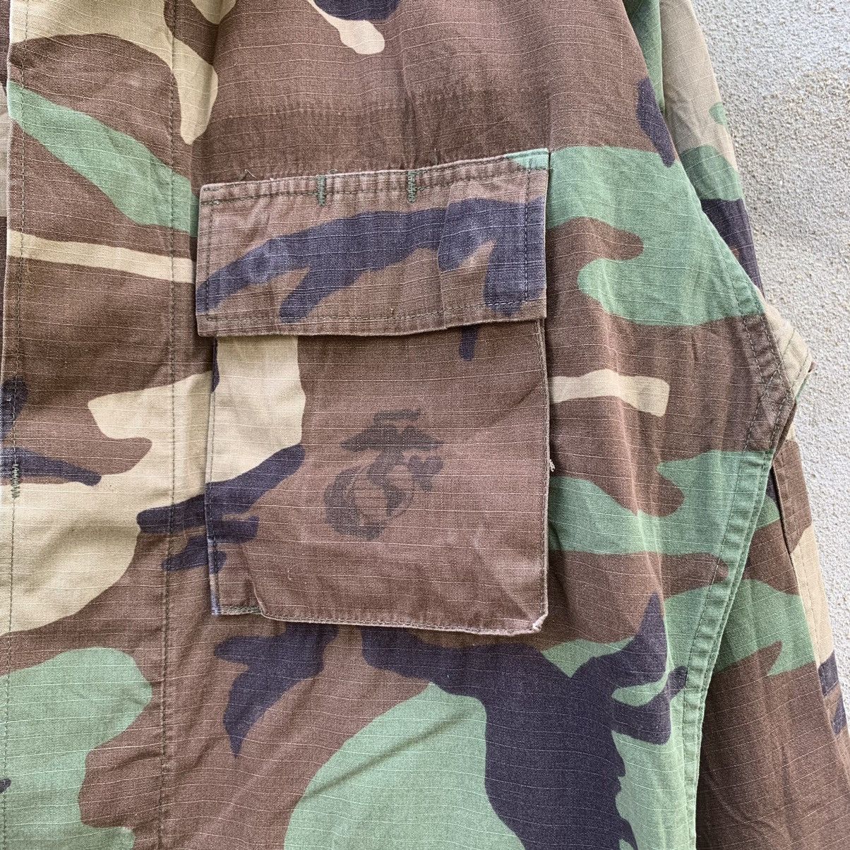 Other USMC WOODLAND RIPSTOP POPLIN VINTAGE CAMO JACKET Size US M / EU 48-50 / 2 - 3 Thumbnail